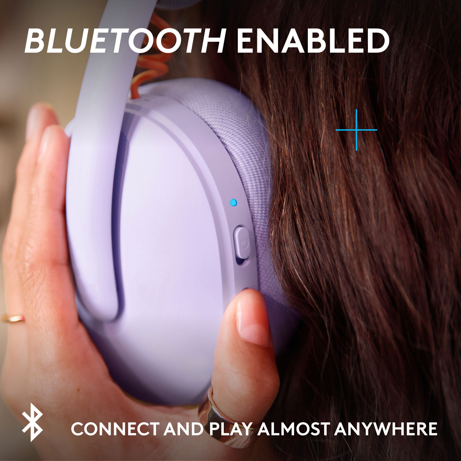 Casque de jeu sans fil G325 LIGHTSPEED de Logitech - Lilas