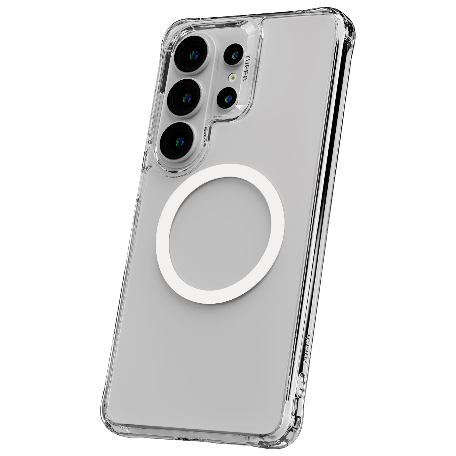 TUFF8 Fitted Hard Shell Case for Galaxy S26 Ultra - Clear