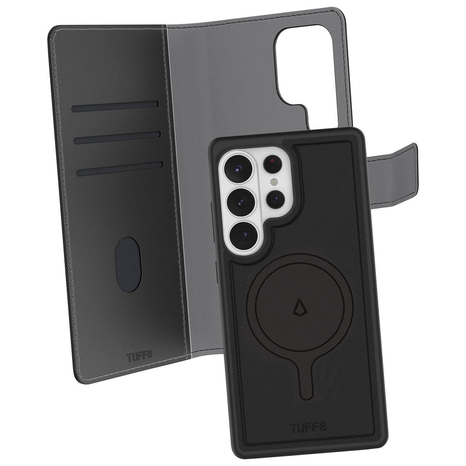 LBT 2-in-1 Switch Wallet Case for Galaxy S26 Ultra - Black