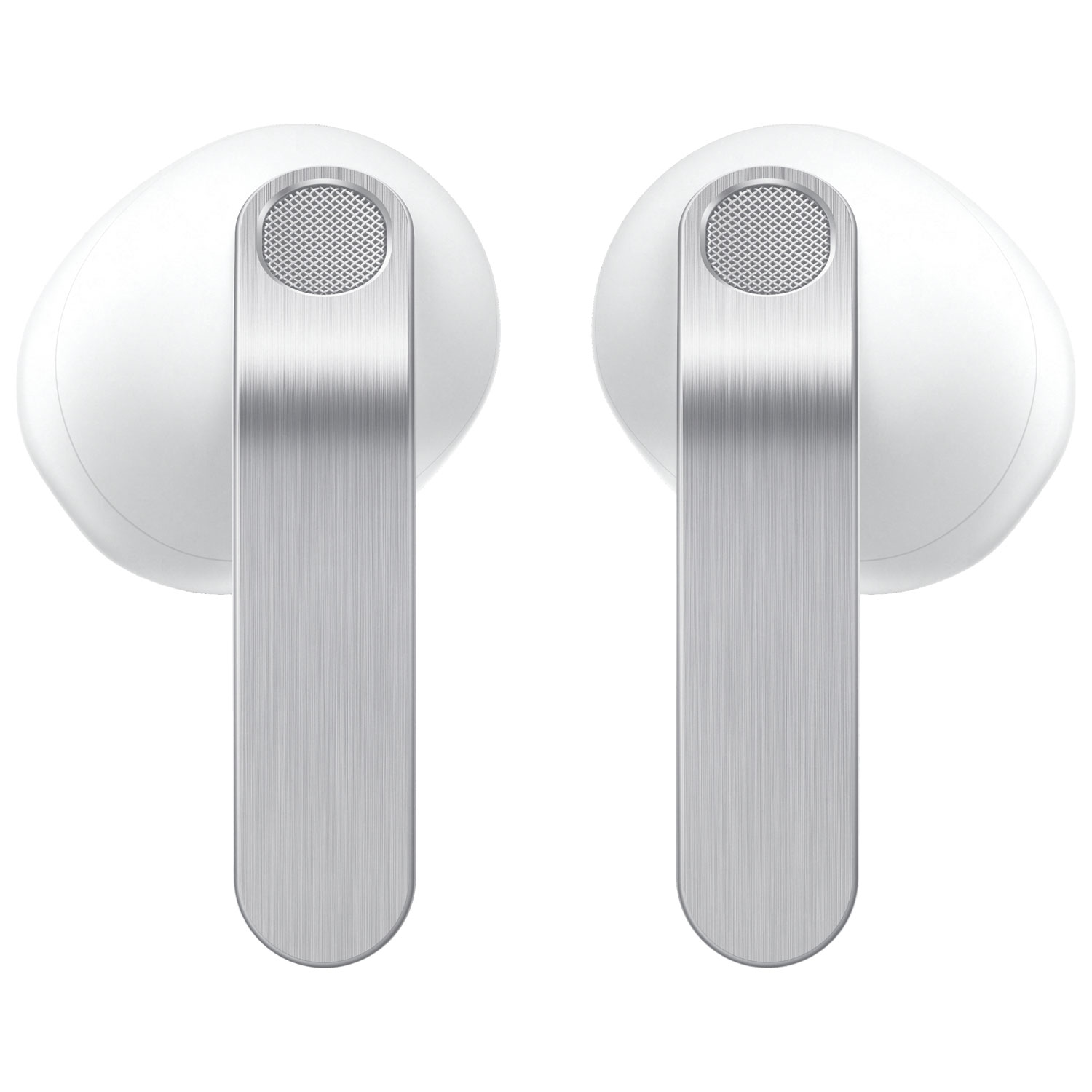 Écouteurs boutons 100 % sans fil à suppression du bruit Galaxy Buds4 de Samsung - Blanc