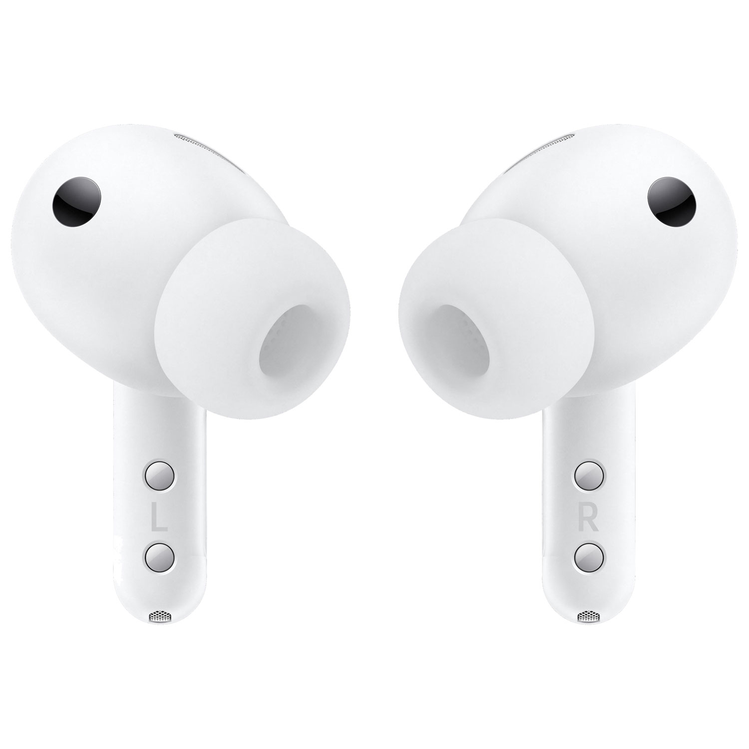 Écouteurs boutons 100 % sans fil à suppression du bruit Galaxy Buds4 Pro de Samsung - Blanc