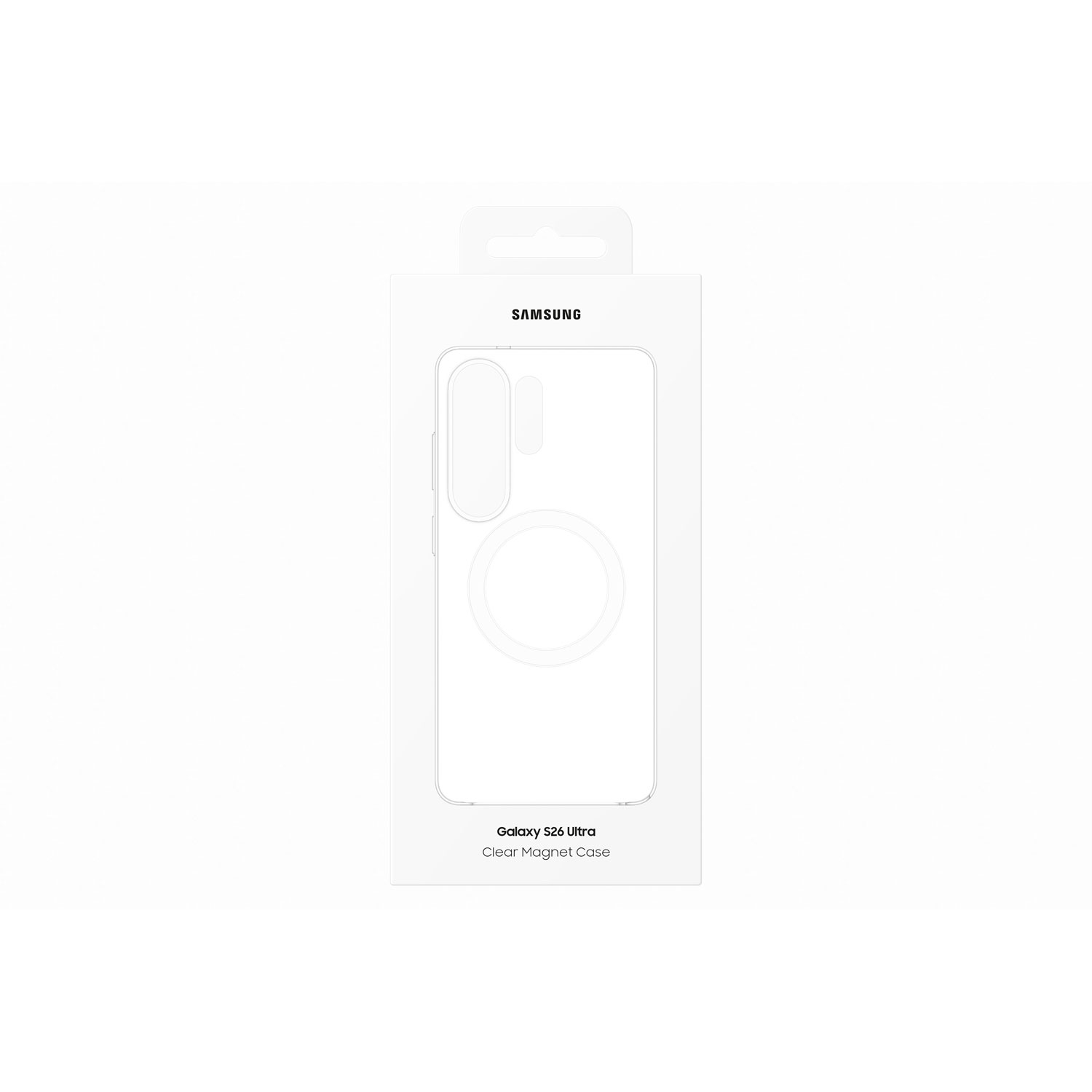 Samsung Fitted Soft Shell Case with Magnet for Galaxy S26 Ultra - Clear