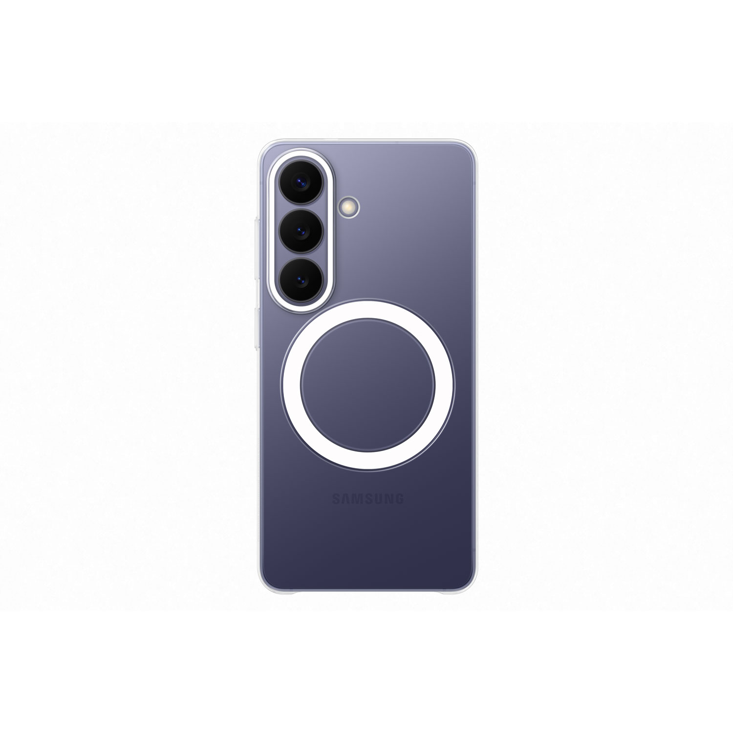 Samsung Fitted Soft Shell Case with Magnet for Galaxy S26 - Clear