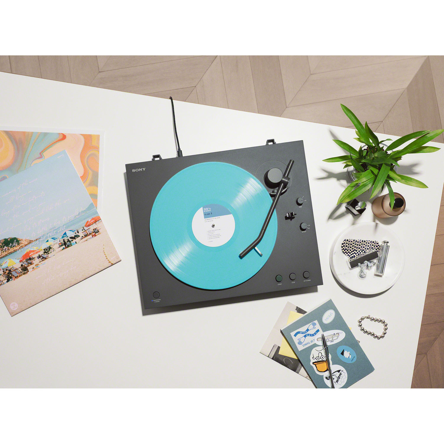 Sony PSLX3BT Belt Drive Bluetooth USB Turntable