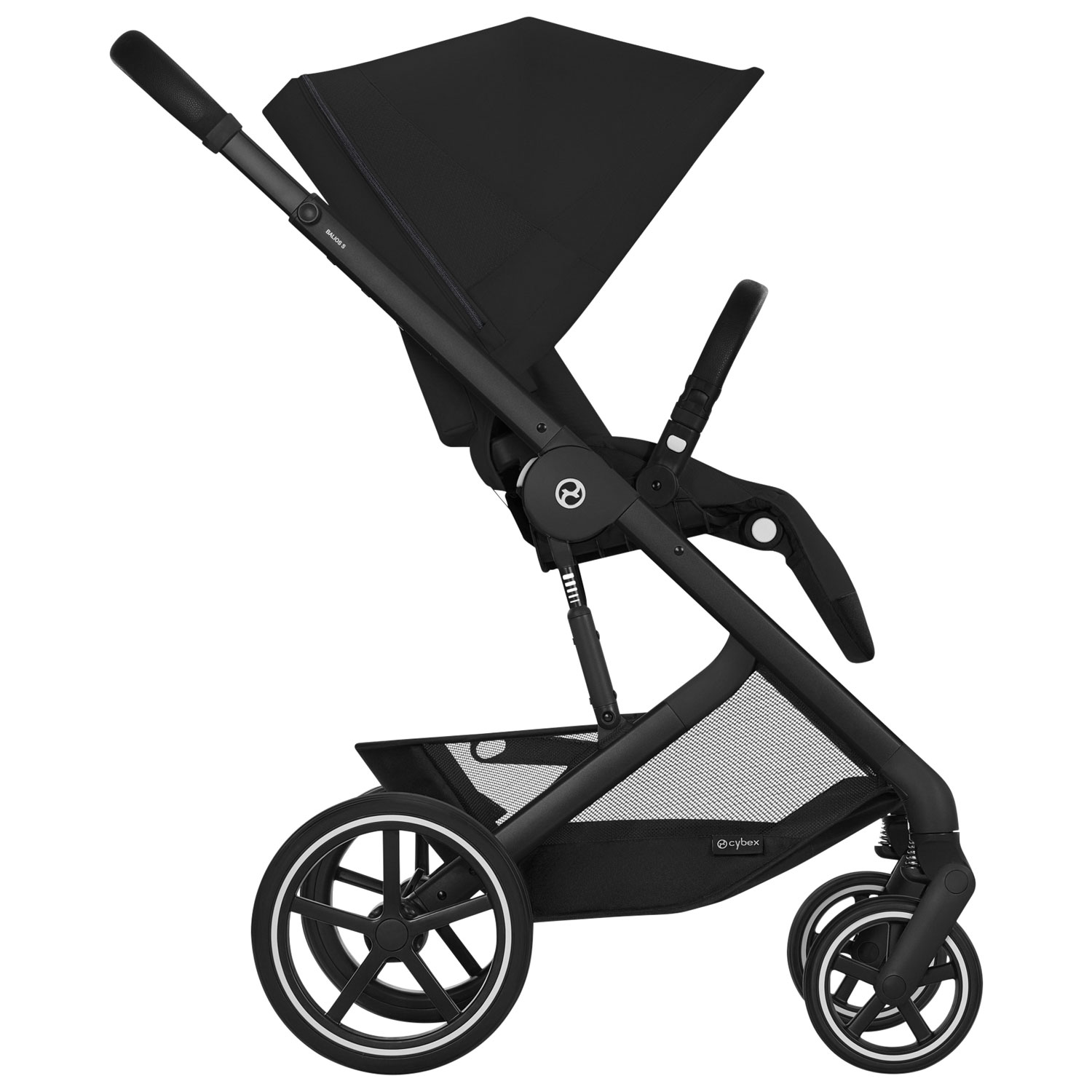 Cybex Balios S Lux Full-Size Stroller - Moon Black
