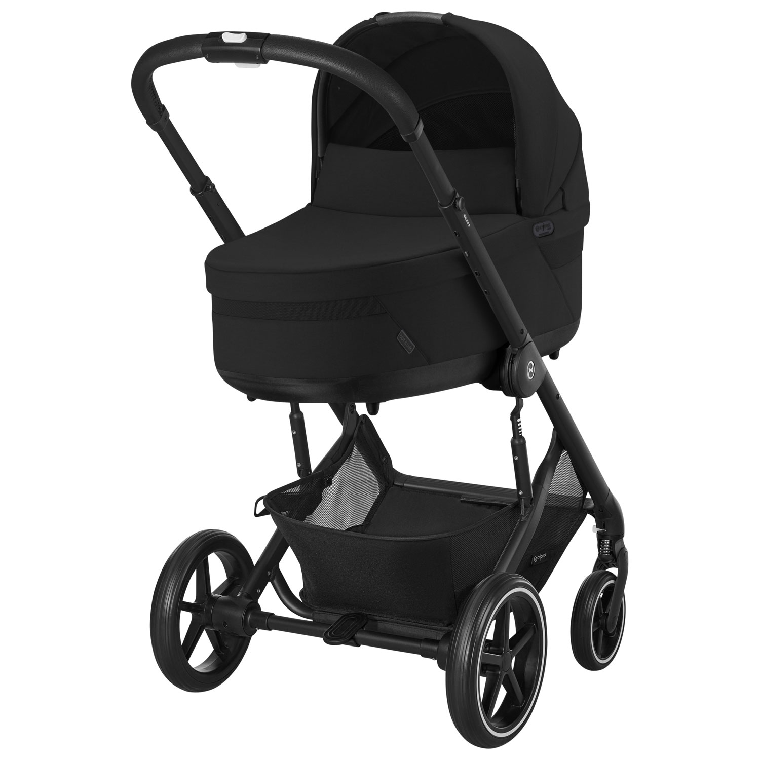 Cybex Balios S Lux Full-Size Stroller - Moon Black