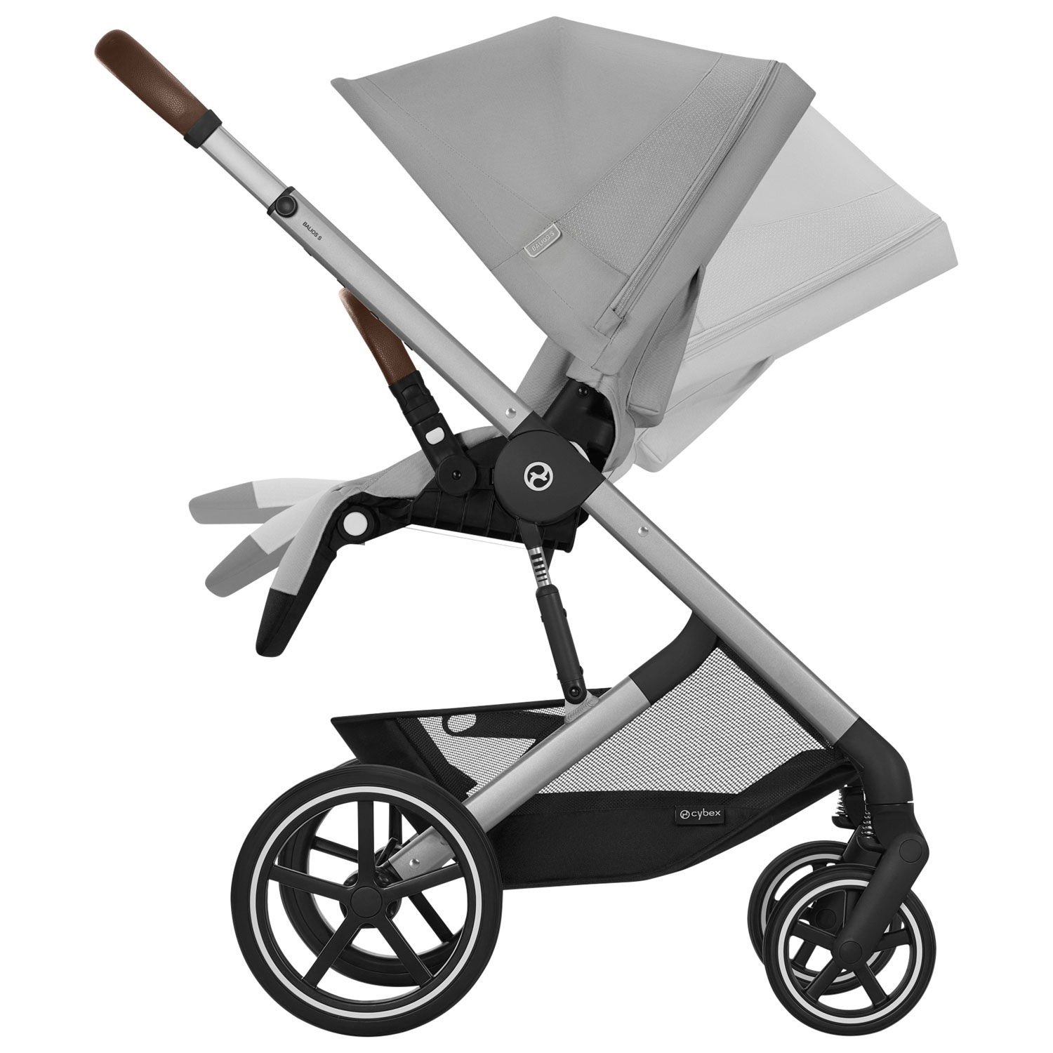 Cybex Balios S Lux Full-Size Stroller - Stone Grey