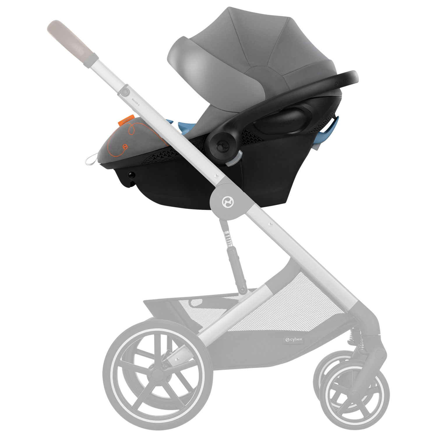Cybex Balios S Lux Full-Size Stroller - Stone Grey