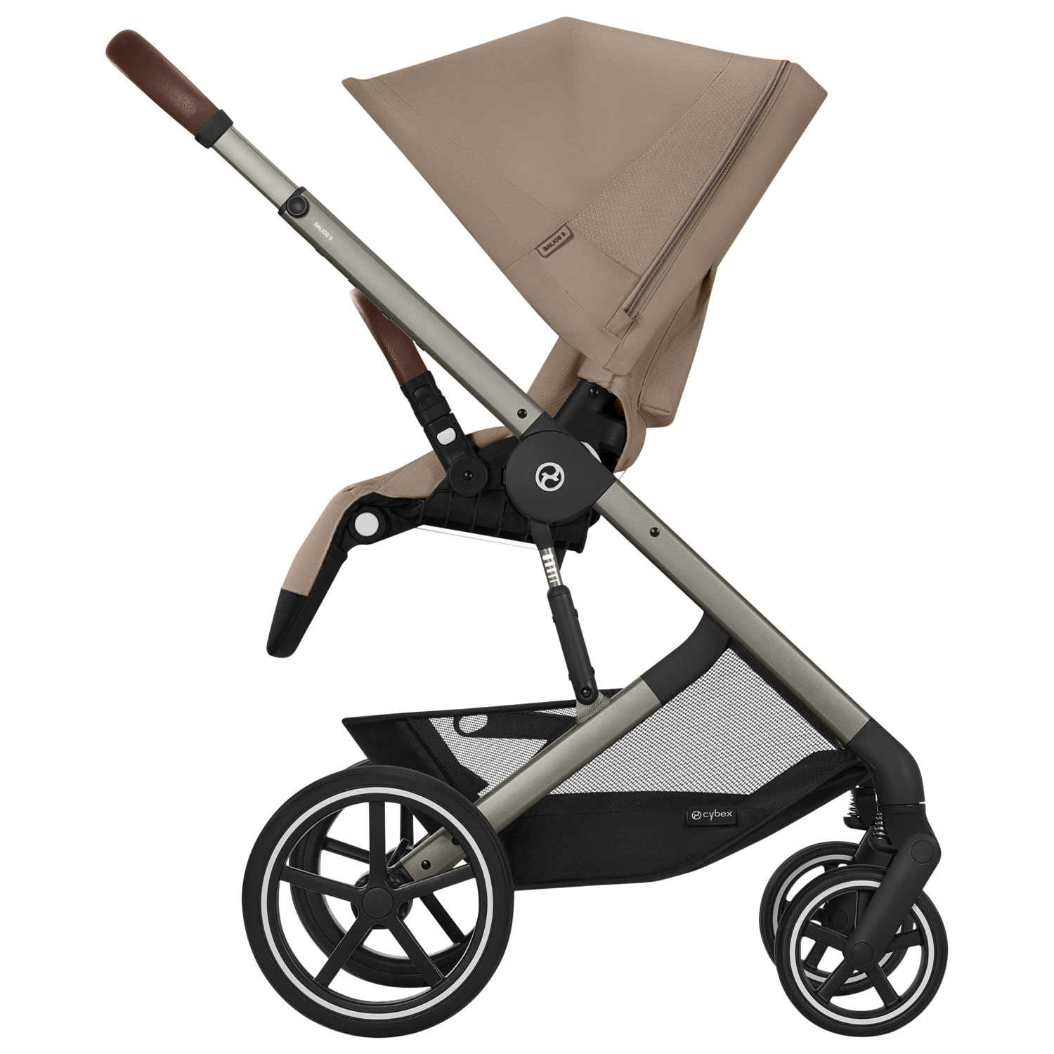Cybex Balios S Lux Full-Size Stroller - Almond Beige