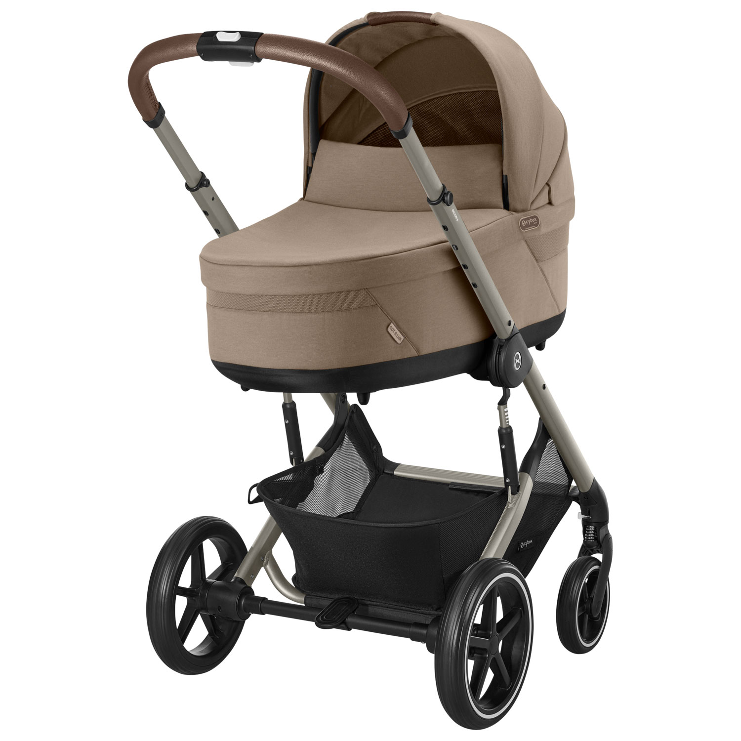 Cybex Balios S Lux Full-Size Stroller - Almond Beige