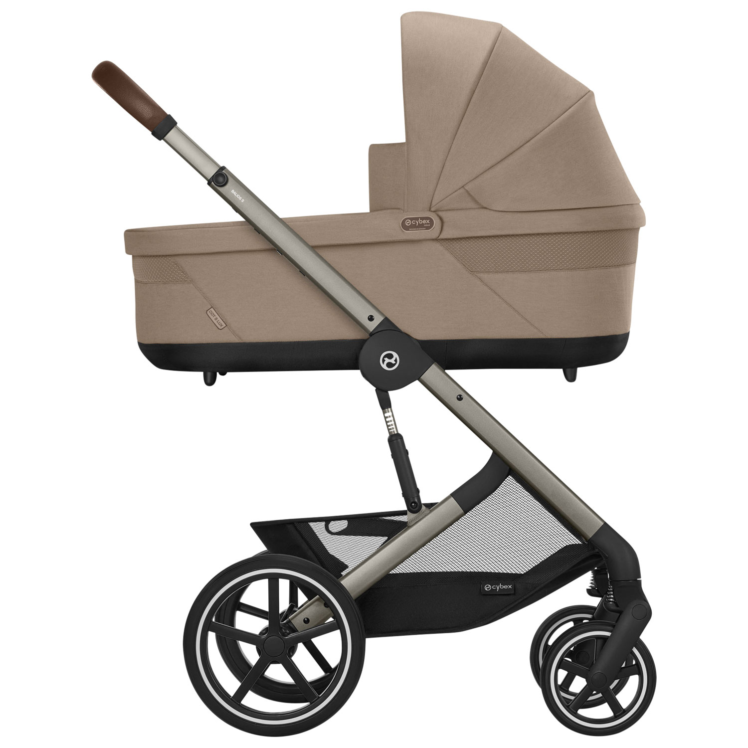 Cybex Balios S Lux Full-Size Stroller - Almond Beige