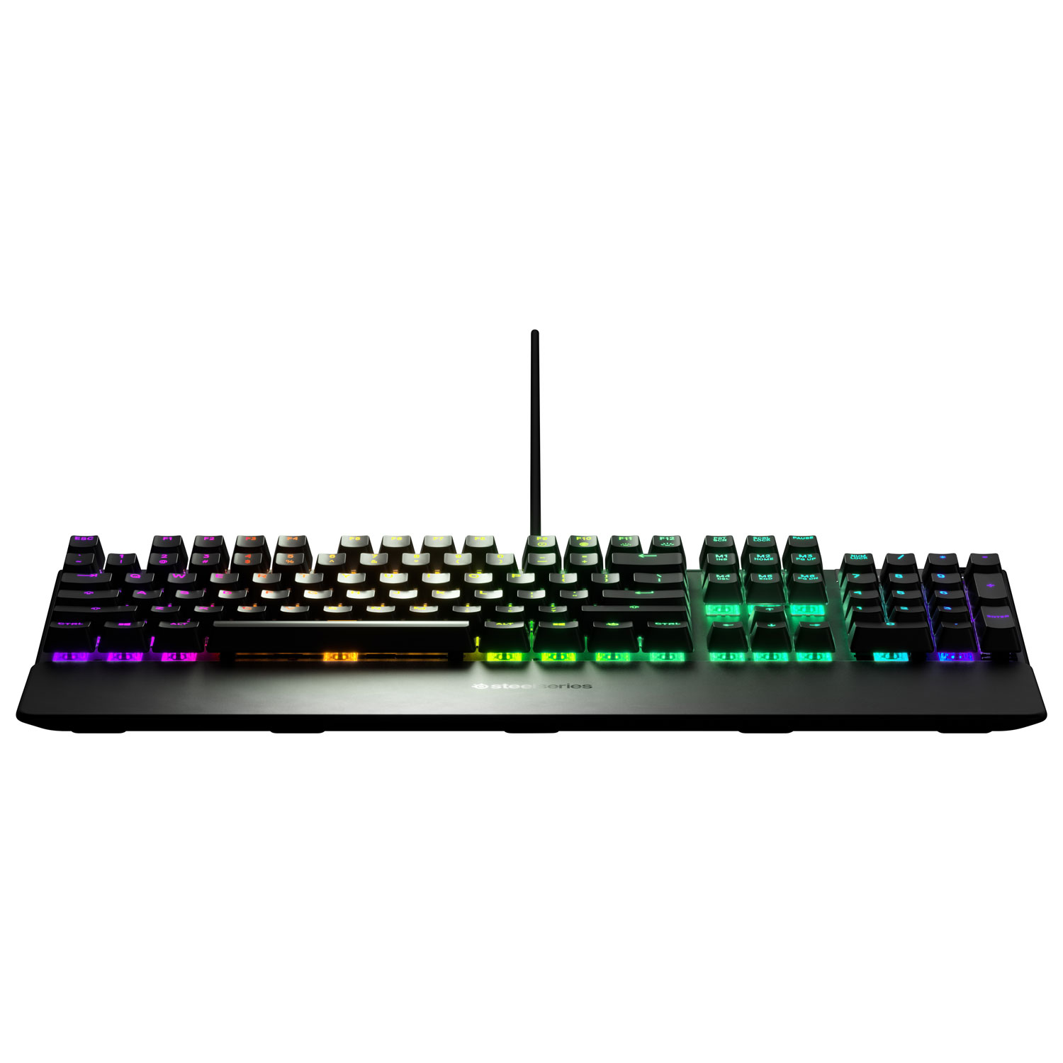 Clavier de jeu mécanique ergonomique tactile rétroéclairé pleine grandeur Apex 5 de SteelSeries - Anglais
