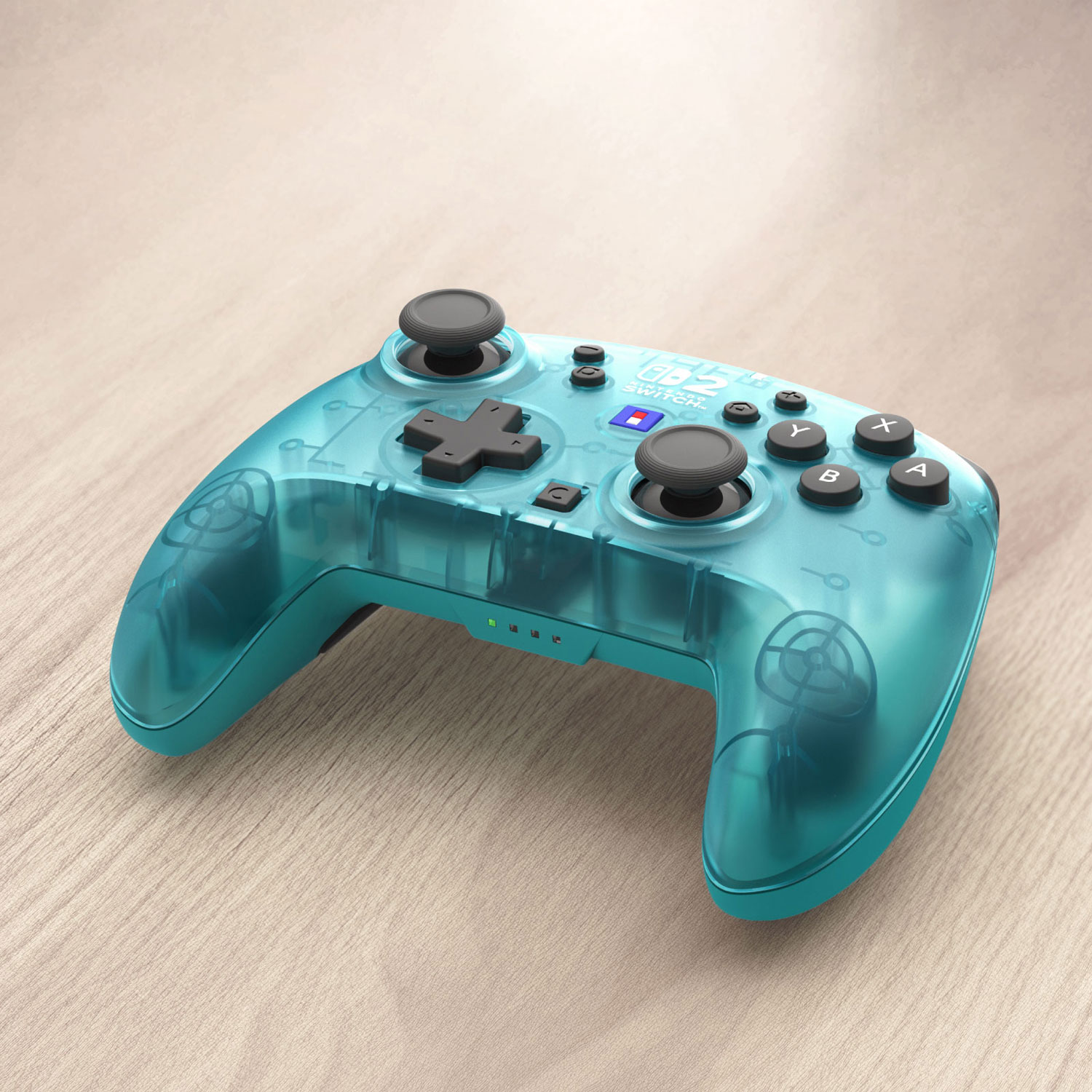 Manette sans fil HORIPAD Turbo de HORI pour Nintendo Switch 2 - Turquoise/Cyan