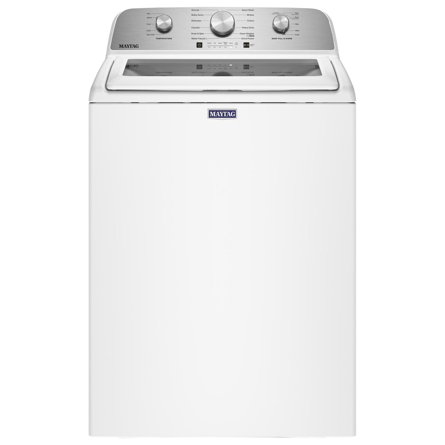 Maytag 5.4 Cu. Ft. High Efficiency Top Load Washer - White