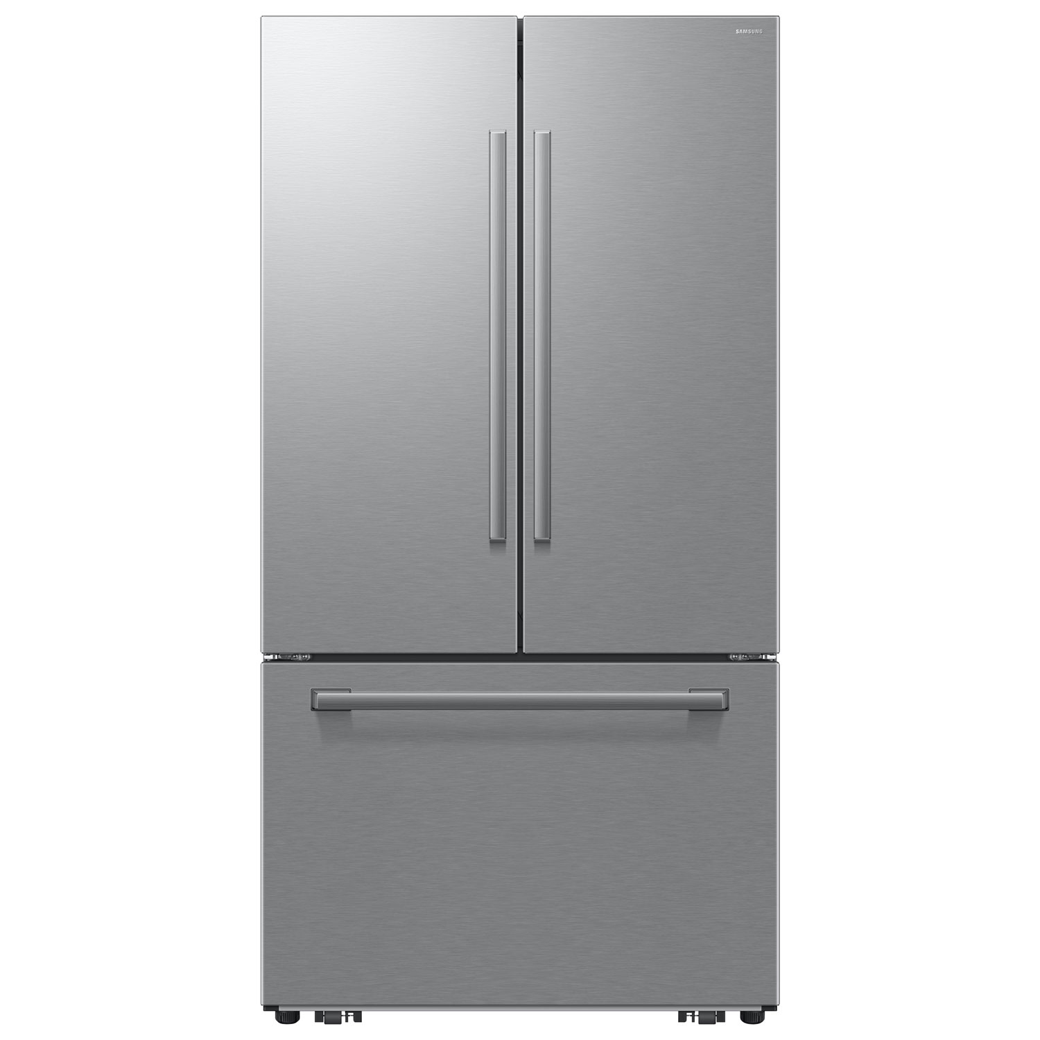 Samsung 36" 24 Cu. Ft. Zero Clearance French Door Refrigerator with Water & Ice Dispenser (RF70H25KERAA) - Stainless Steel