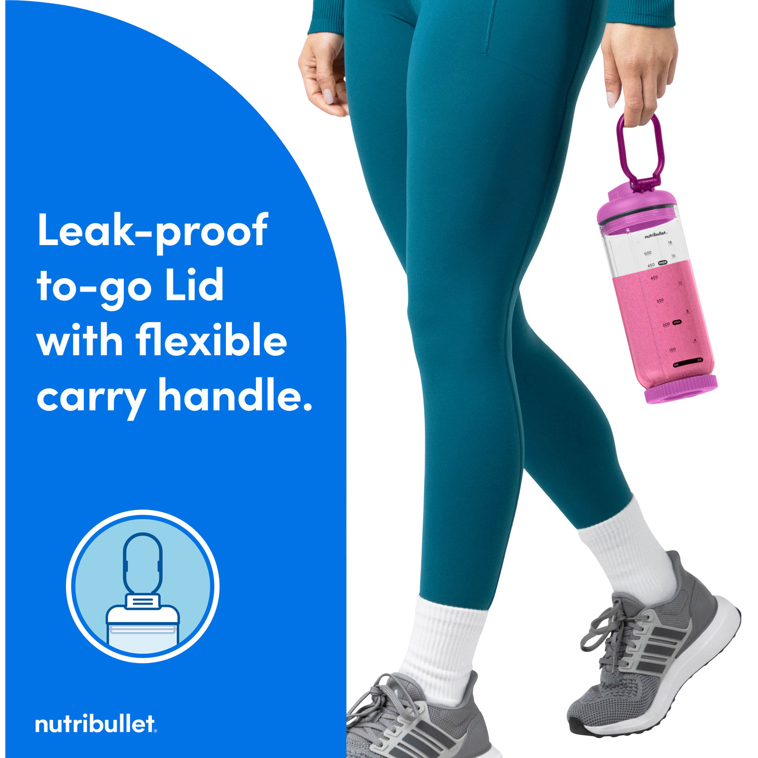 Mélangeur portatif 22 oz Flex de NutriBullet - Violet orchidée