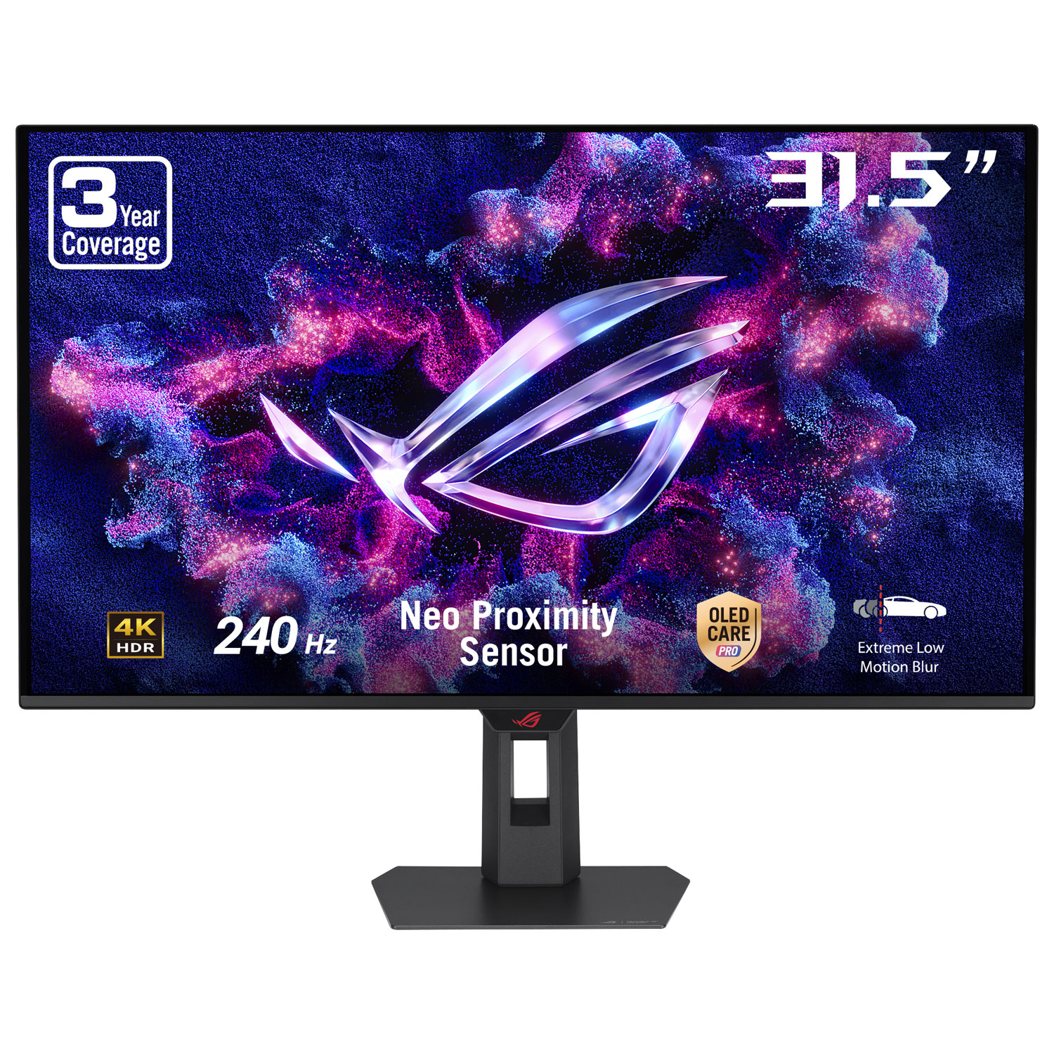 ASUS ROG Strix 32" 4K Ultra HD 240Hz 0,03 ms GTG OLED Moniteur de jeux (XG32UQDMS)