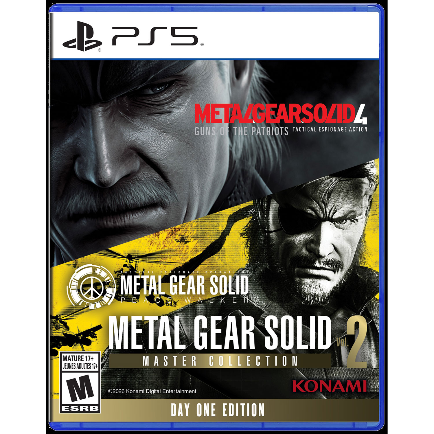 Metal Gear Solid 2 Master Collection: Day One Edition