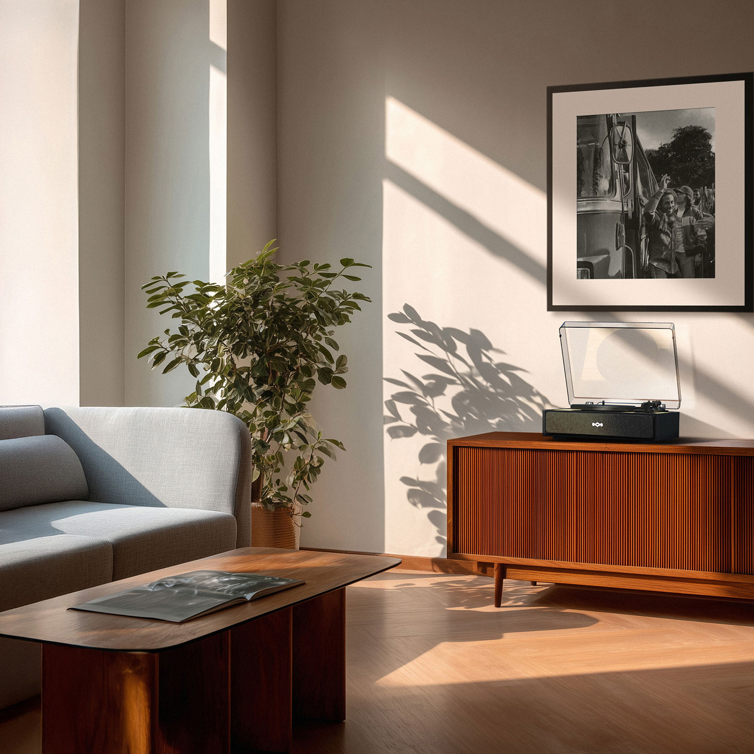 House Of Marley Rise Up Bluetooth Turntable