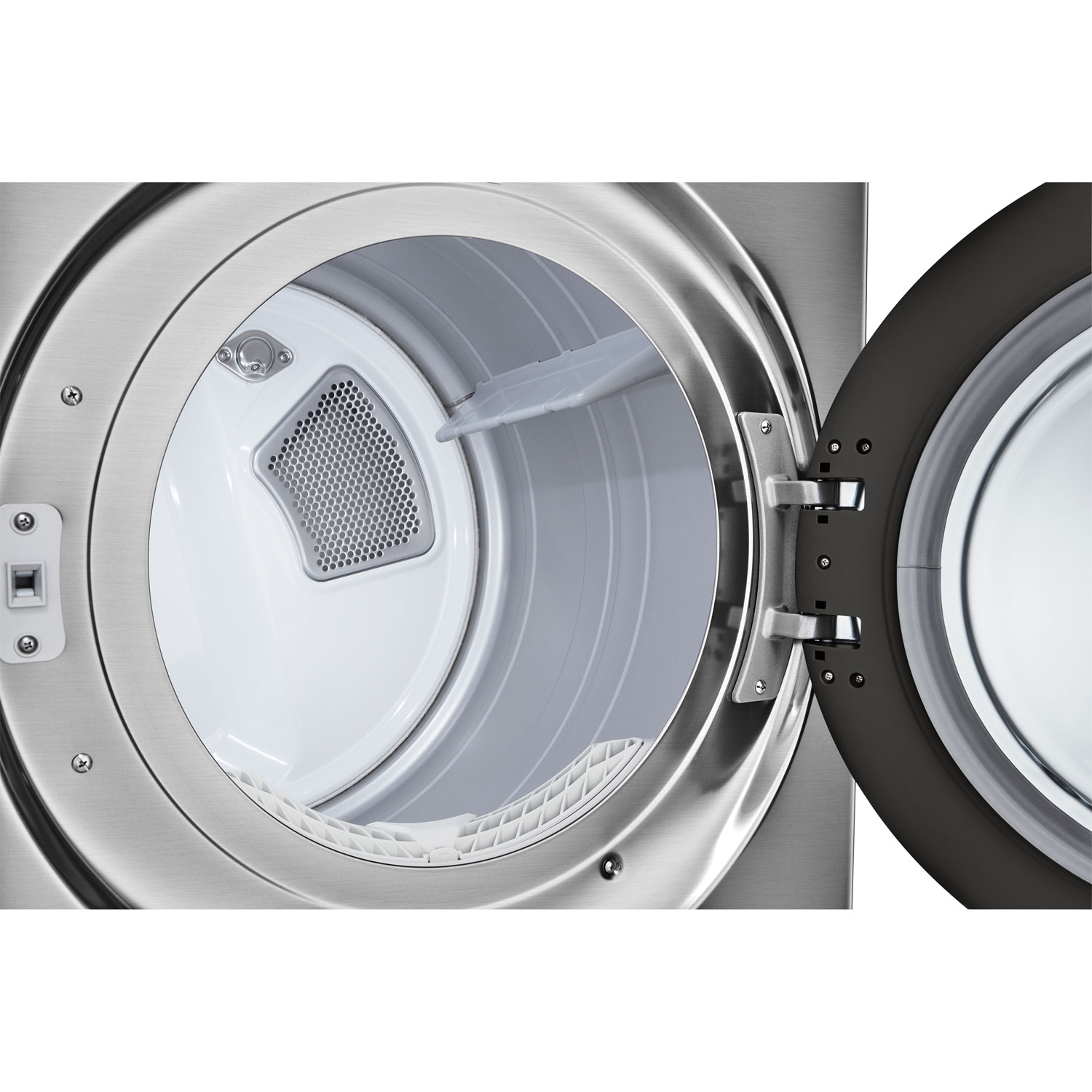 LG 7.4 Cu. Ft. Electric Steam Dryer - Graphite Steel