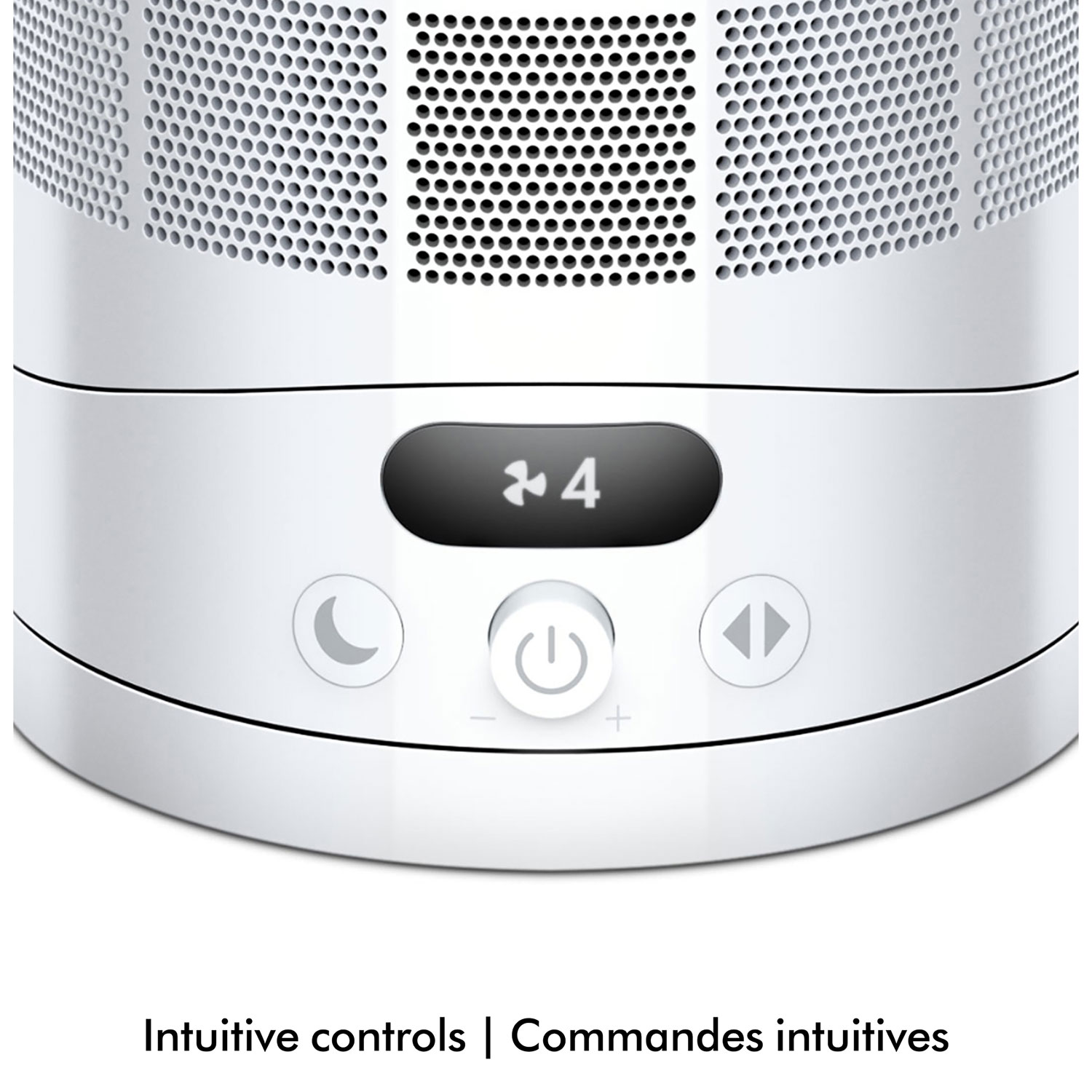 Dyson AM12 Table Fan - White/Silver