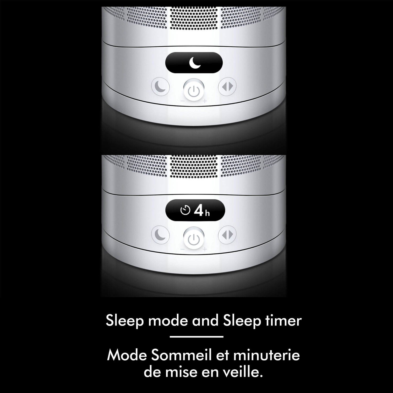 Dyson AM12 Table Fan - White/Silver