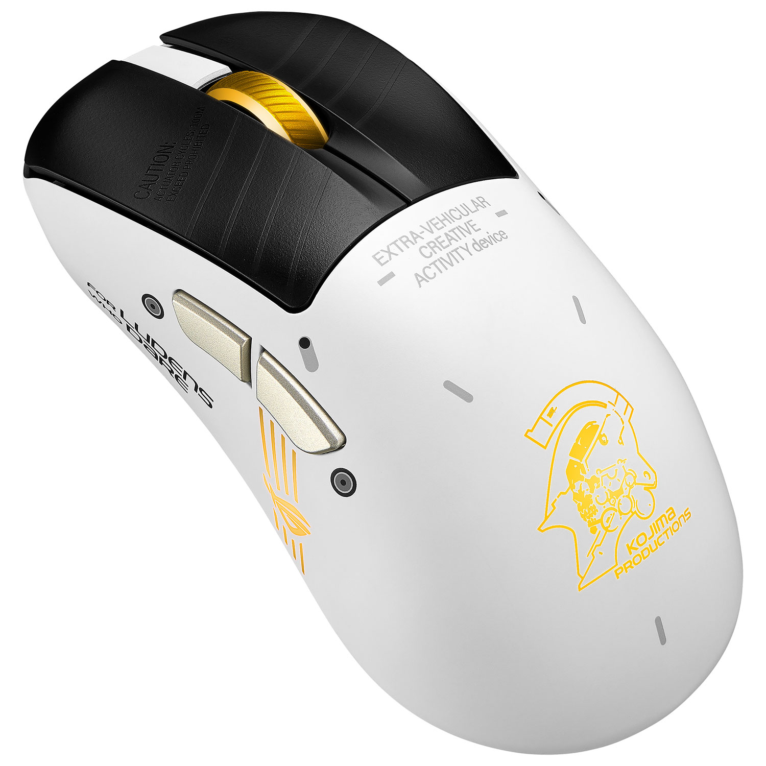 ASUS ROG Keris II Origin 42000 DPI Wireless Optical Gaming Mouse - White