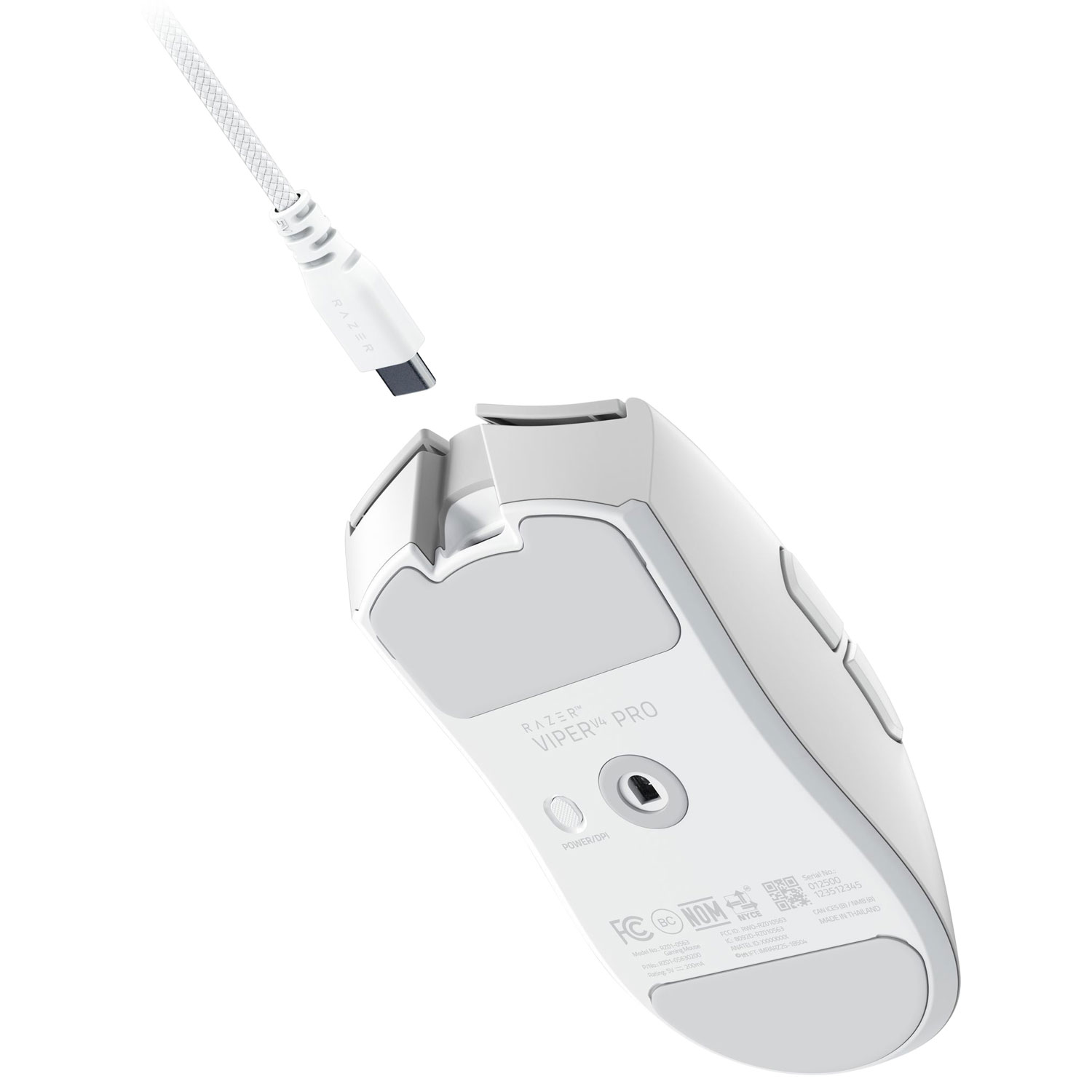 Razer Viper V4 Pro 50000 DPI Wireless Gaming Mouse - White | Best