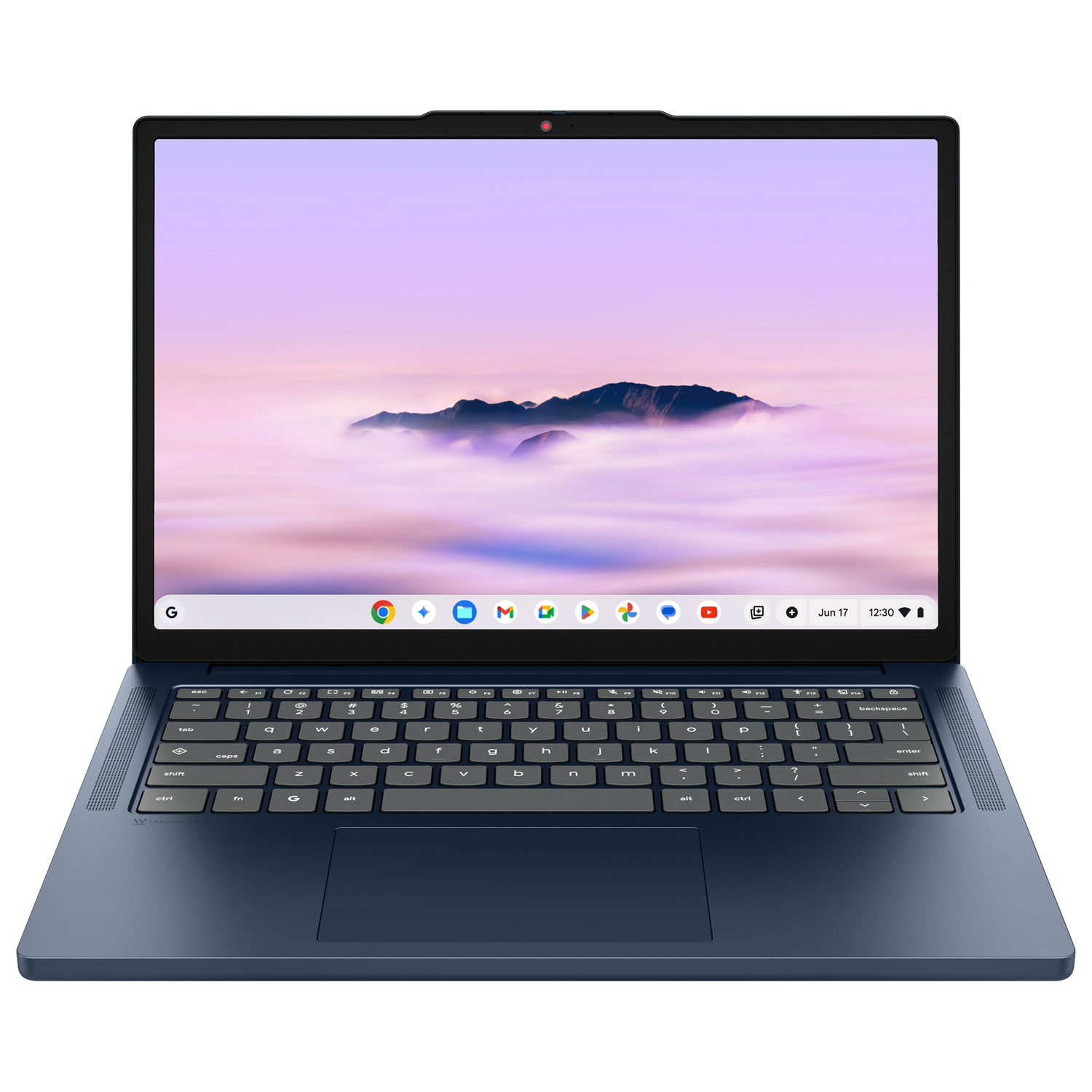 Lenovo Chromebook Plus 14" Student Chromebook - Intel Core 3 N355 - 8GB LPDDR5x - 128GB SSD - ChromeOS - Cosmic Blue