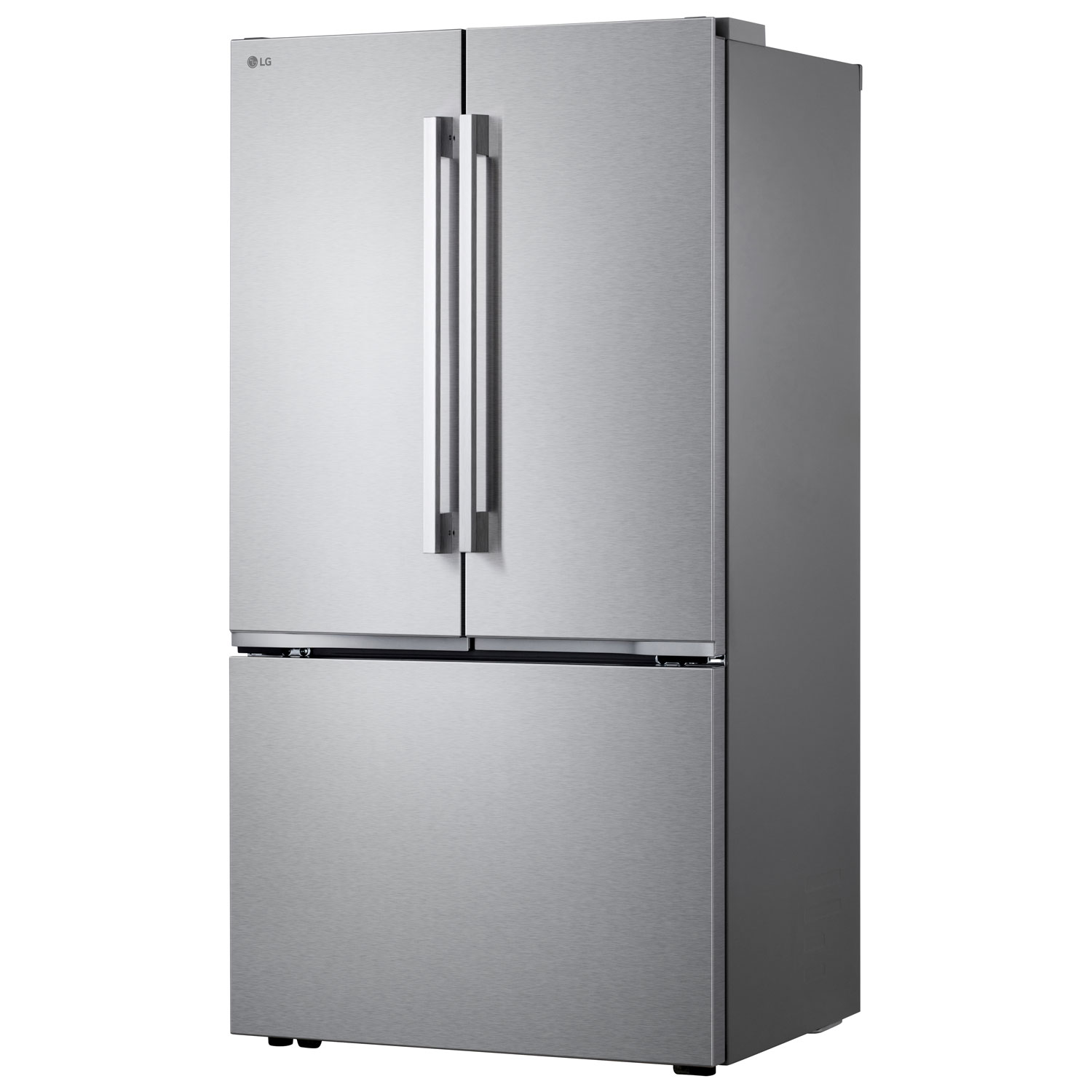LG 36" 25 Cu. Ft. Zero Clearance Counter Depth Max Energy Star French Door Refigerator - Water Dispenser & Auto Ice Maker - SS