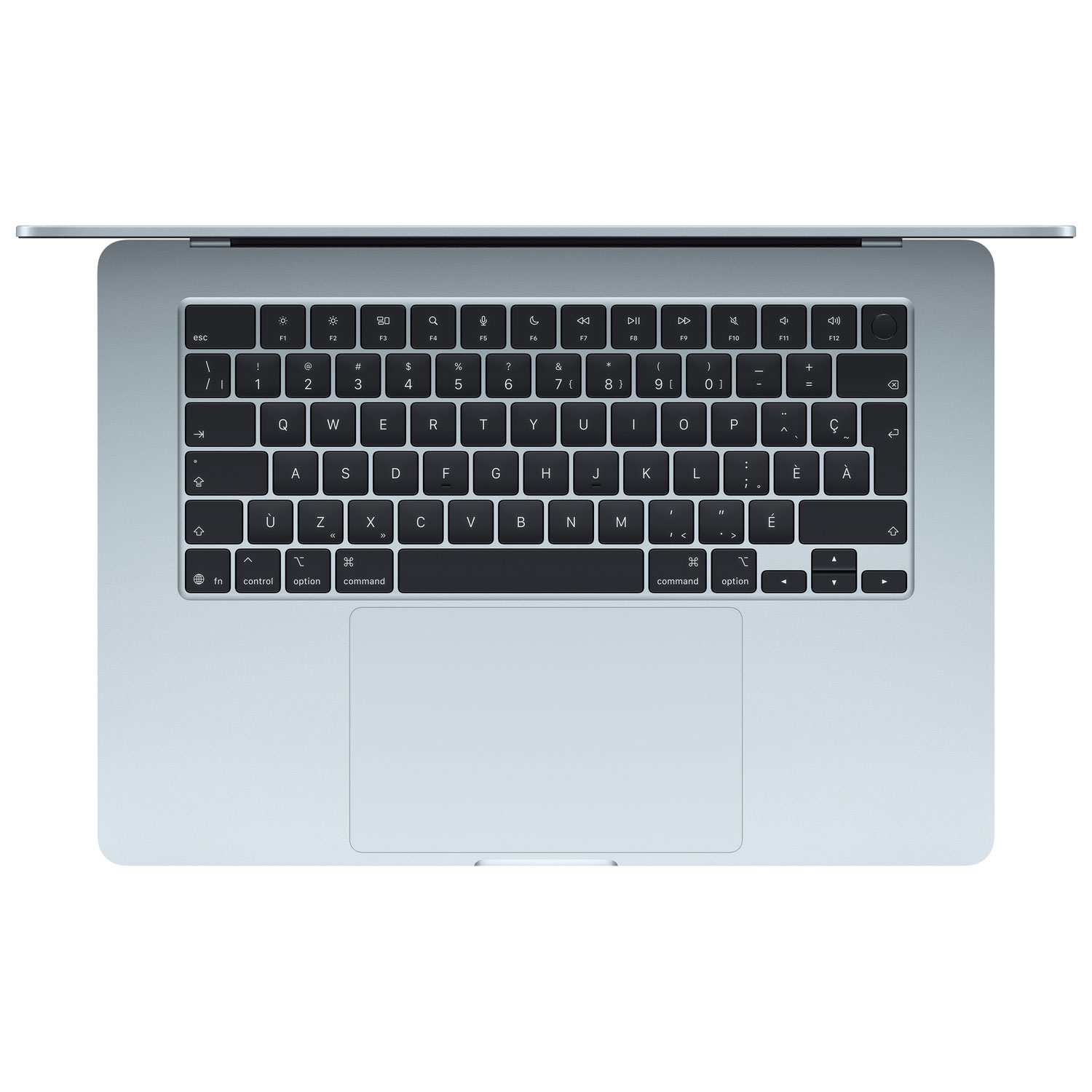 MacBook Air de 15,3 po d’Apple avec Touch ID - Bleu ciel (M5 d’Apple / RAM 16 Go / SSD 512 Go) - Français