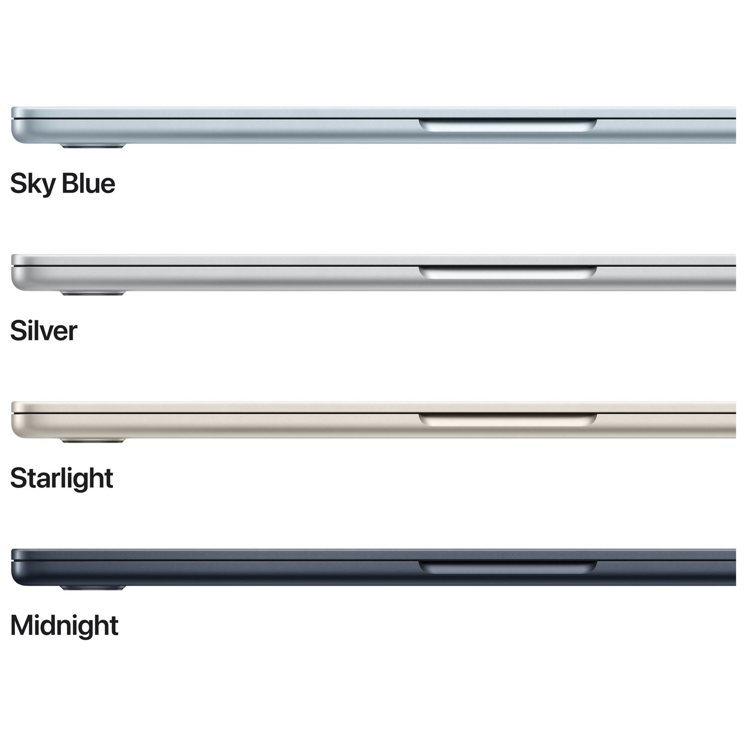 MacBook Air de 13,6 po d’Apple avec Touch ID - Minuit (M5 d’Apple / RAM 16 Go / SSD 512 Go) - Anglais