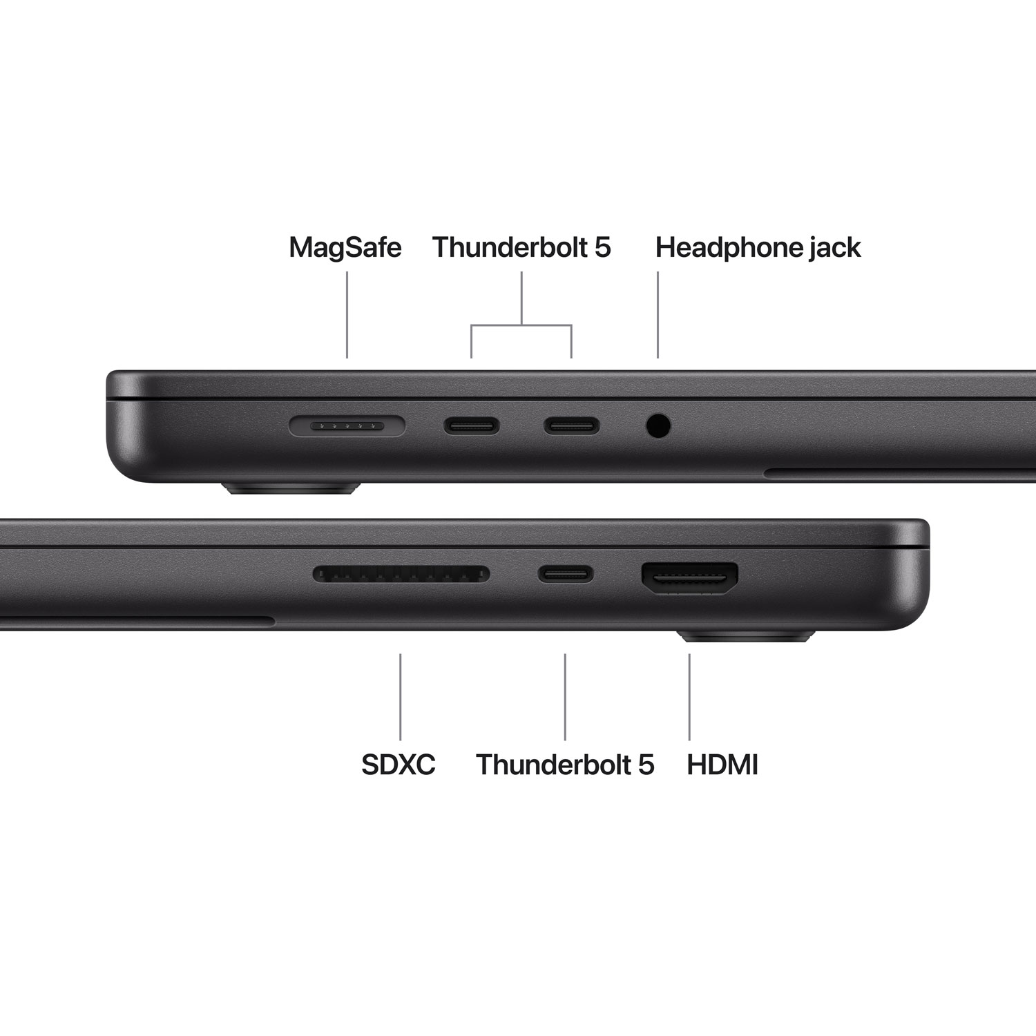 MacBook Pro de 16,2 po d’Apple - Noir infini (M5 Pro d’Apple / RAM 24 Go / SSD 1 To) - Français