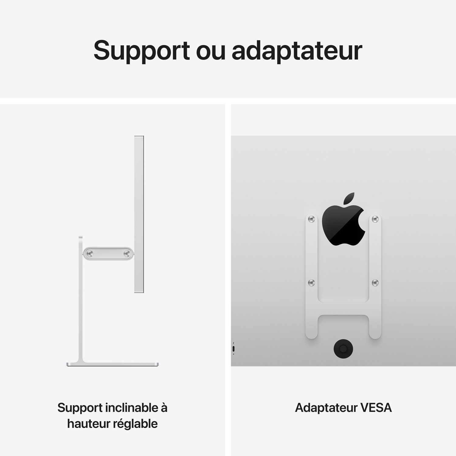 Apple Studio Display 27" 5K Retina XDR Glass Tilt-Adjustable Monitor