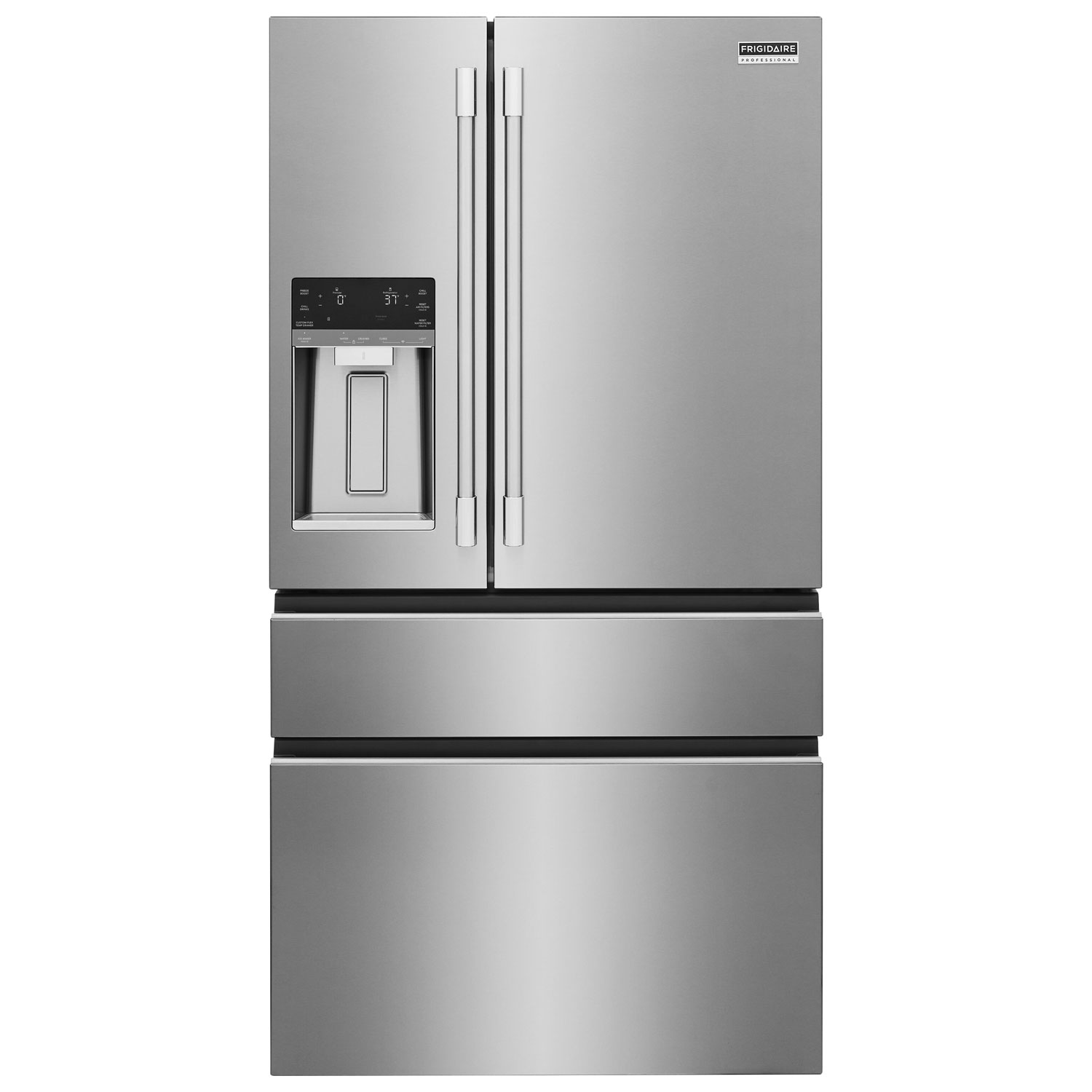 Frigidaire Pro 36" 21.4 Cu. Ft. French Door Refrigerator with Water & Ice Dispenser (PRMC2290BF) - Stainless Steel