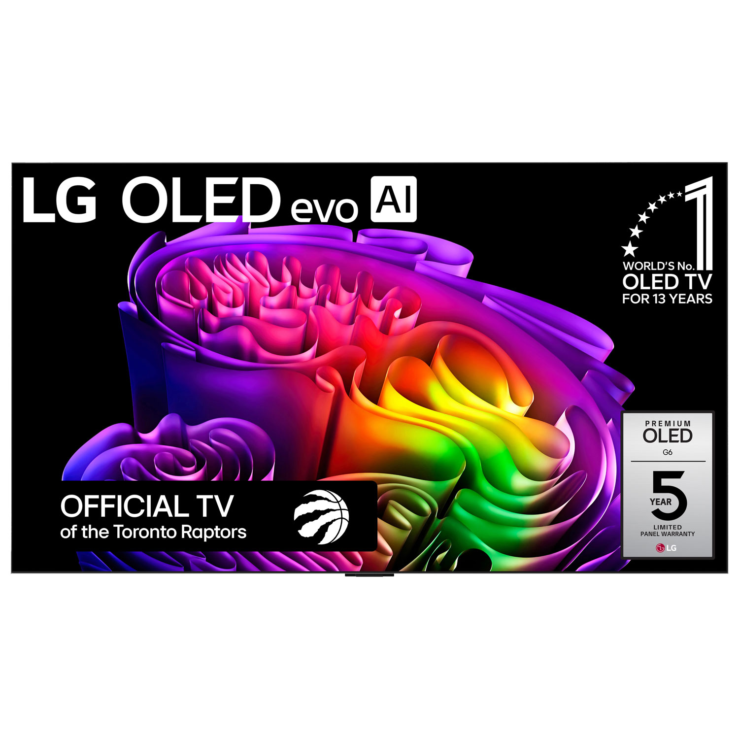LG 55" G6 4K UHD HDR OLED 120Hz Dolby Vision webOS Smart TV (OLED55G6SUB.ACC) - 2026 - Great for Movies & Gaming