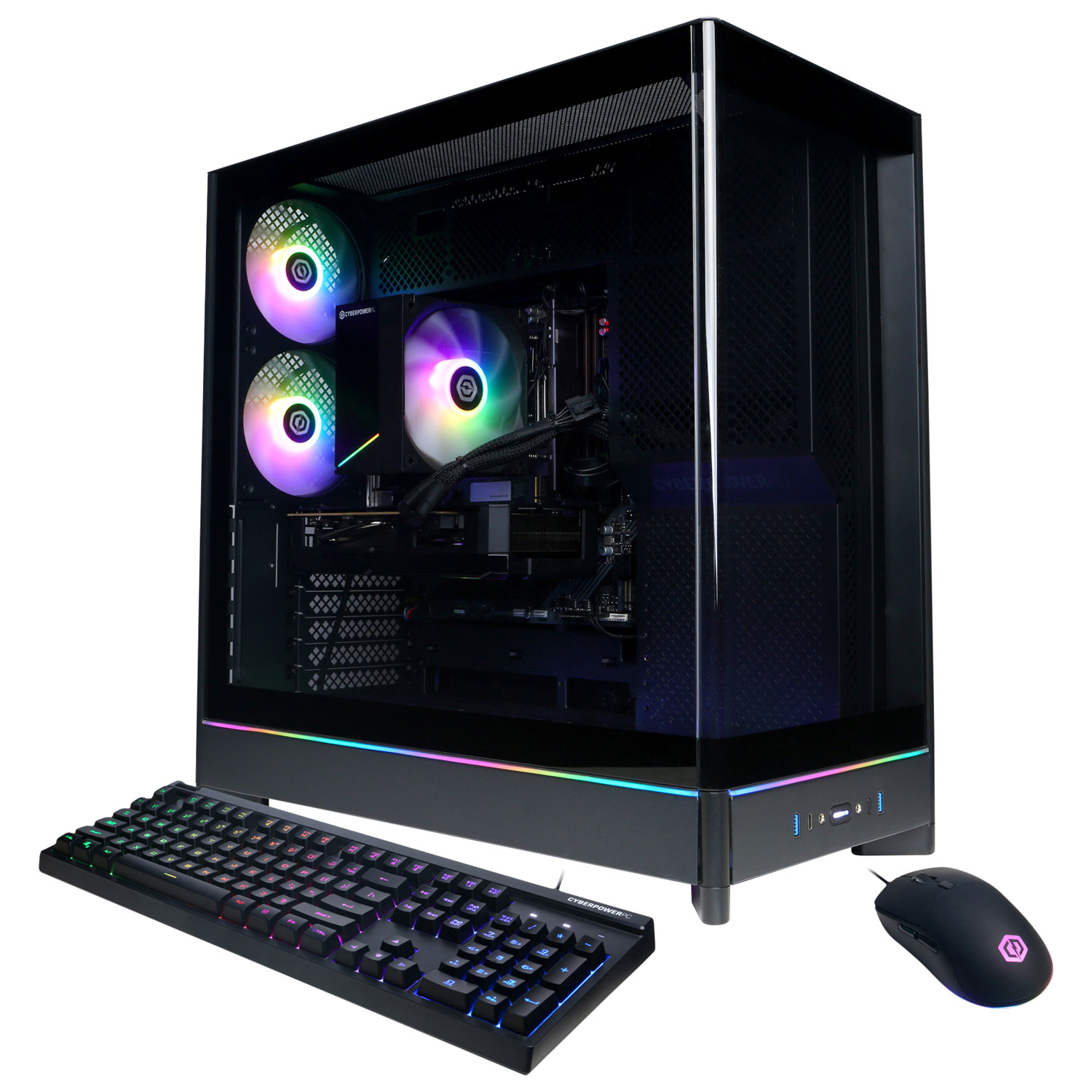 CyberPowerPC Gamer Master Gaming PC (AMD Ryzen 7 8700F/16GB RAM/1TB SSD/NVIDIA GeForce RTX 5060/Windows 11) - changements climatiques