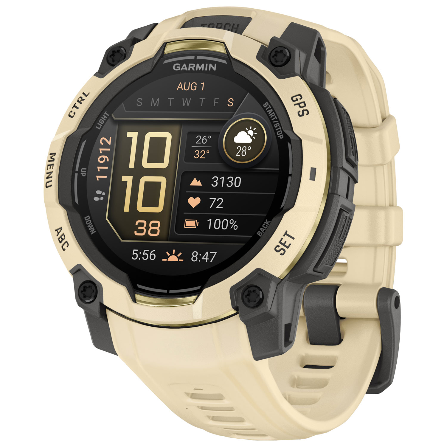 Garmin Instinct 3 45mm AMOLED LTE Rugée GPS Smartwatch - Seulement chez Best Buy