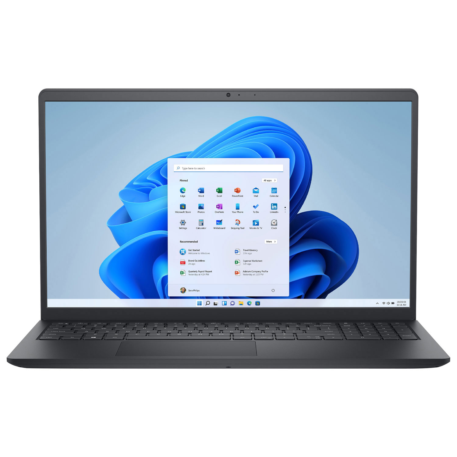 Dell 15.6" 120Hz Laptop - AMD Ryzen 7 7730U - 16GB DDR4 - 512GB SSD - Windows 11 Home - Carbon Black