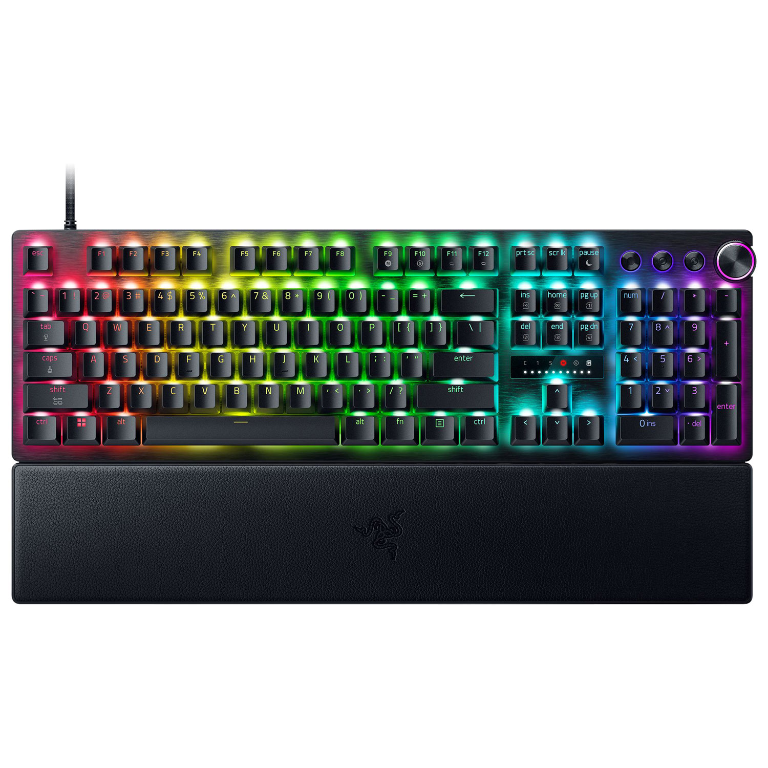 Razer Huntsman V3 Pro 8KHz Interrupteurs optiques analogiques mécaniques Clavier de jeu Esports de taille complète - changements climatiques
