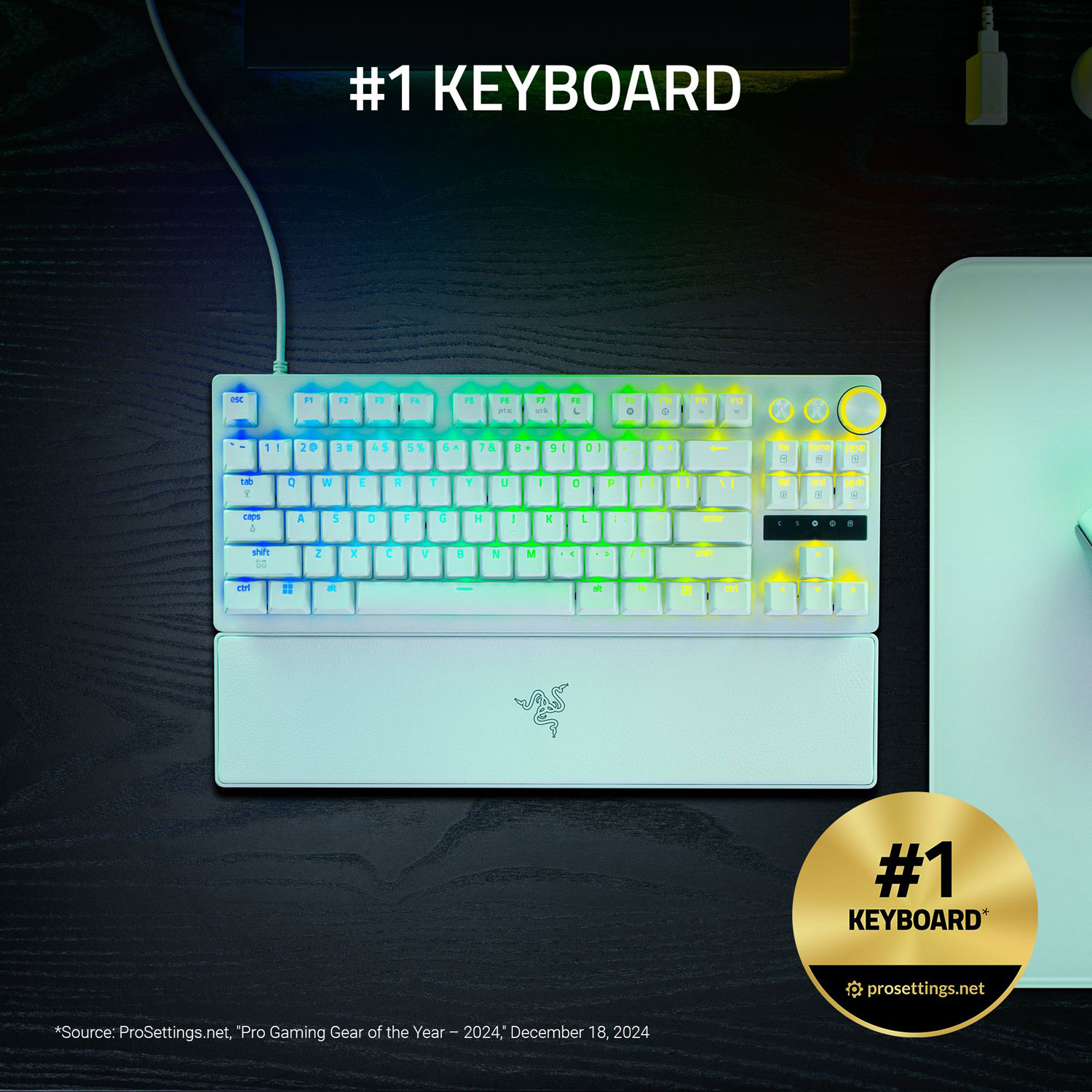Razer Huntsman V3 Pro 8KHz Mechanical Analog Optical Switches TKL