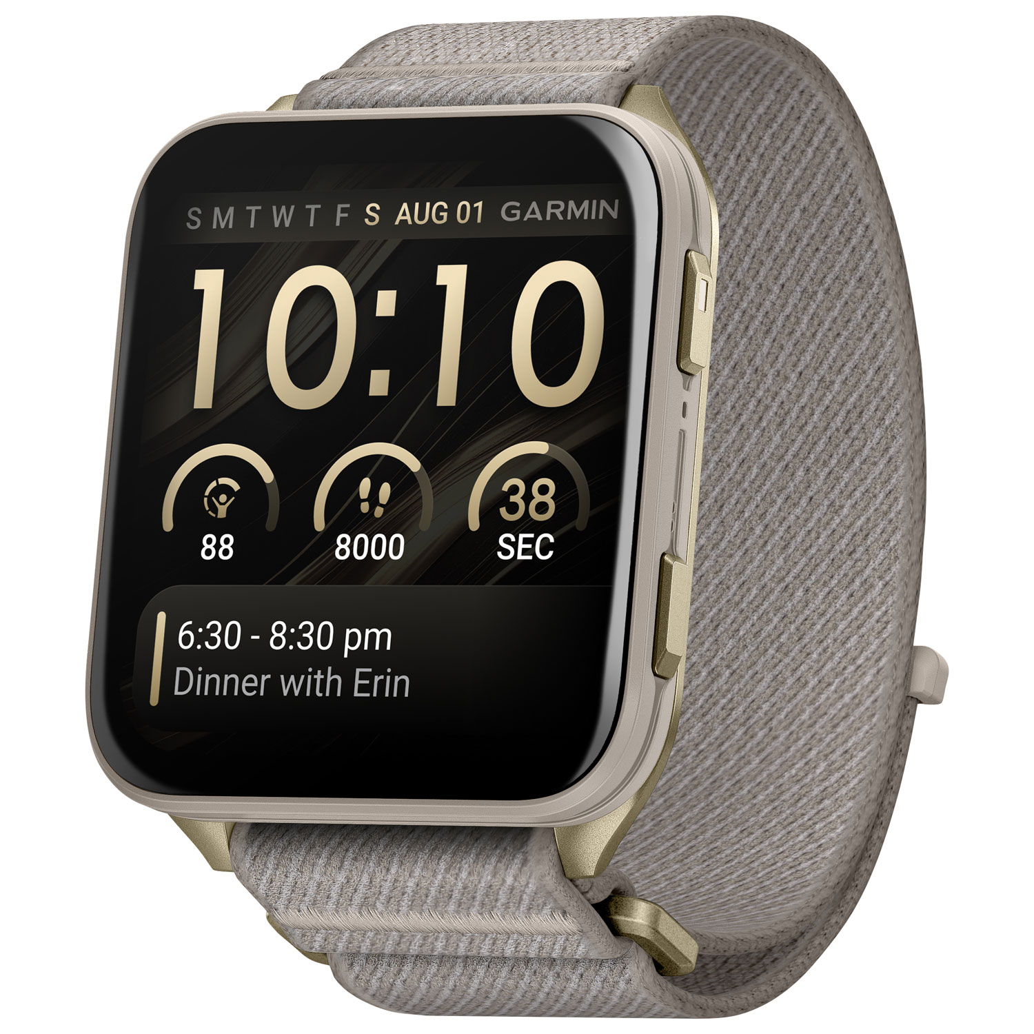 Garmin Venu X1 AMOLED 46mm Health and Fitness GPS Smartwatch - French Grey