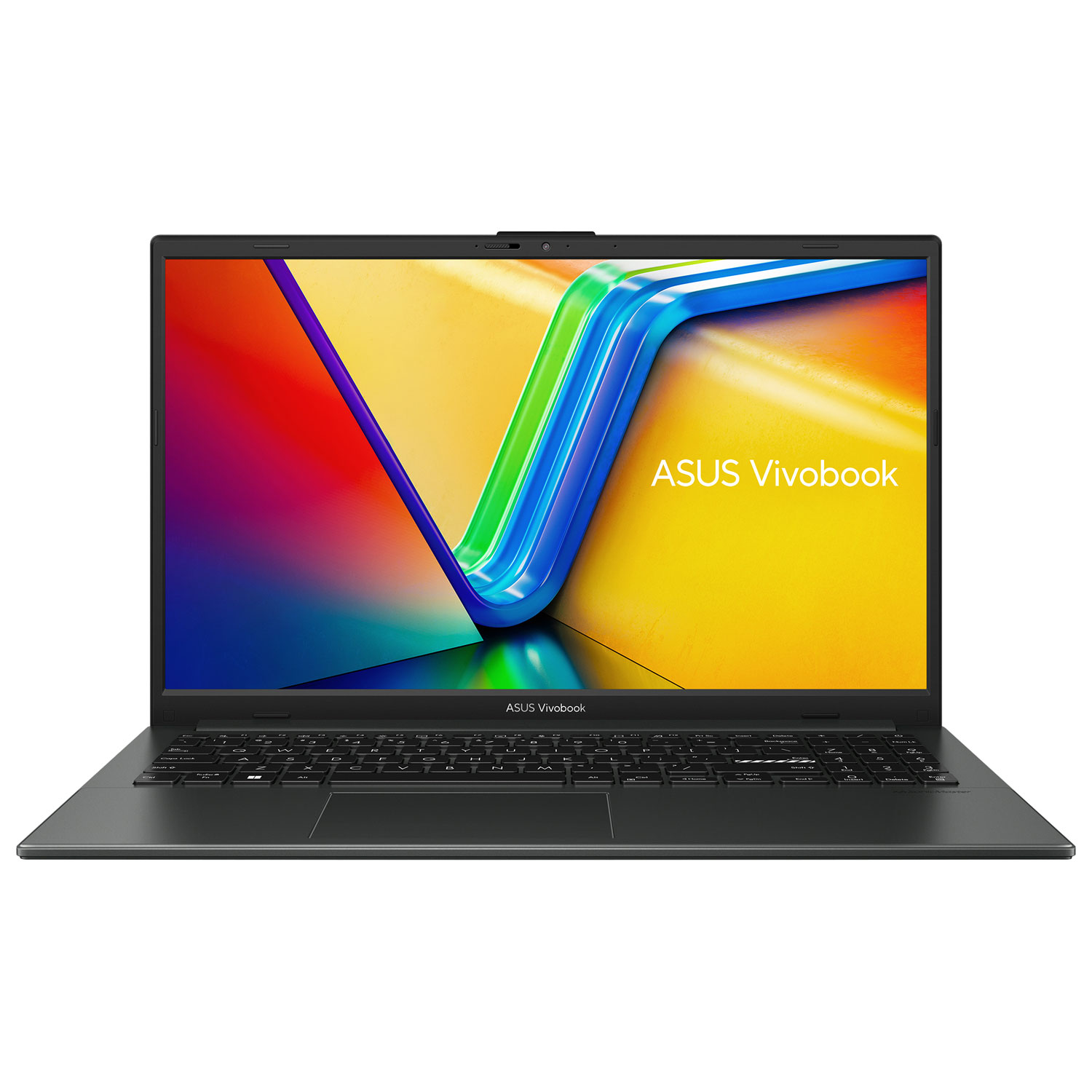 ASUS Vivobook Go 15 15.6" Laptop - AMD Athlon Silver 10 - 8GB LPDDR5 - 128GB SSD - Windows 11 Home - Mixed Black - w/ 1 year of Microsoft 365