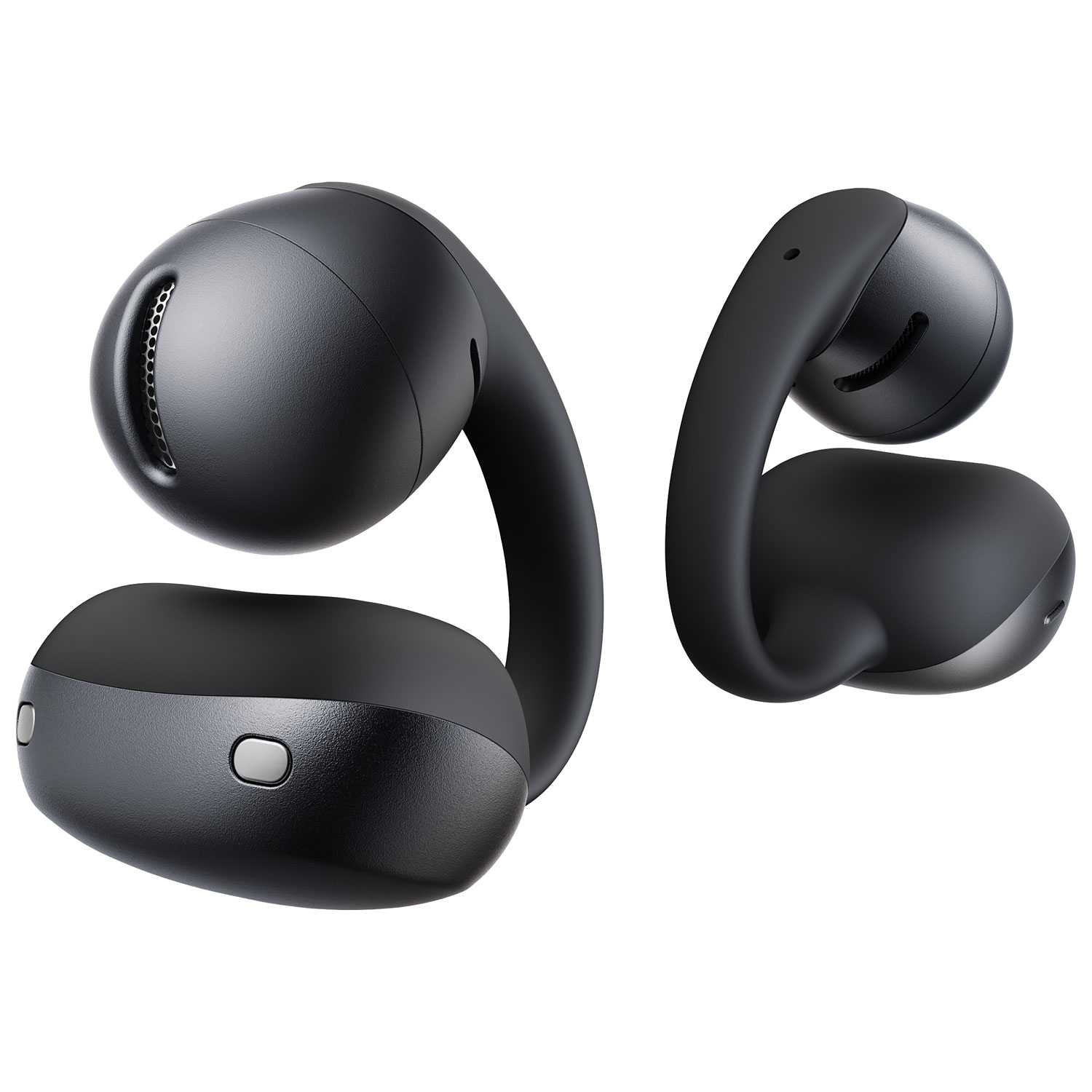 Shokz OpenDots Air Open-Ear True Wireless Earbuds - Black | Best
