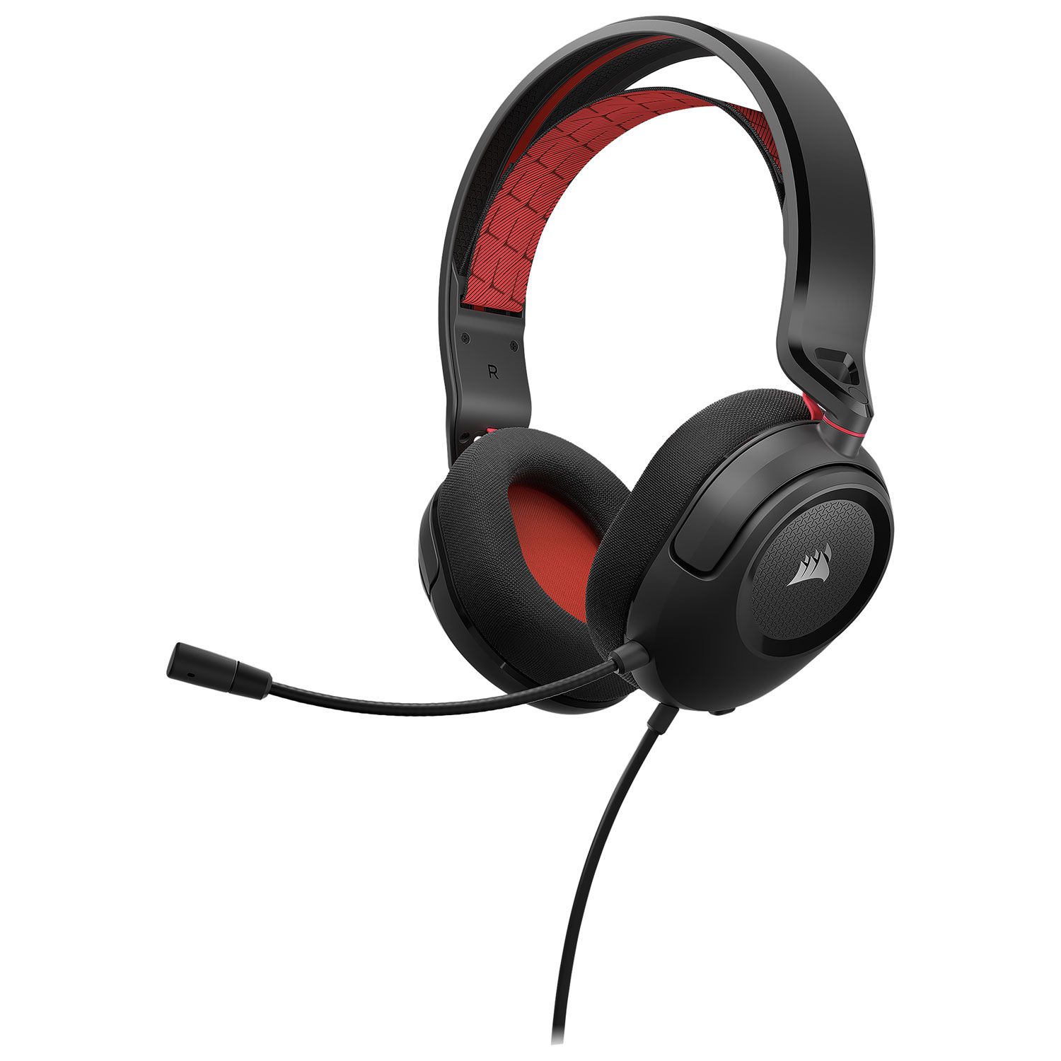 Corsair HS35 v2 Gaming Headset - Black/Red