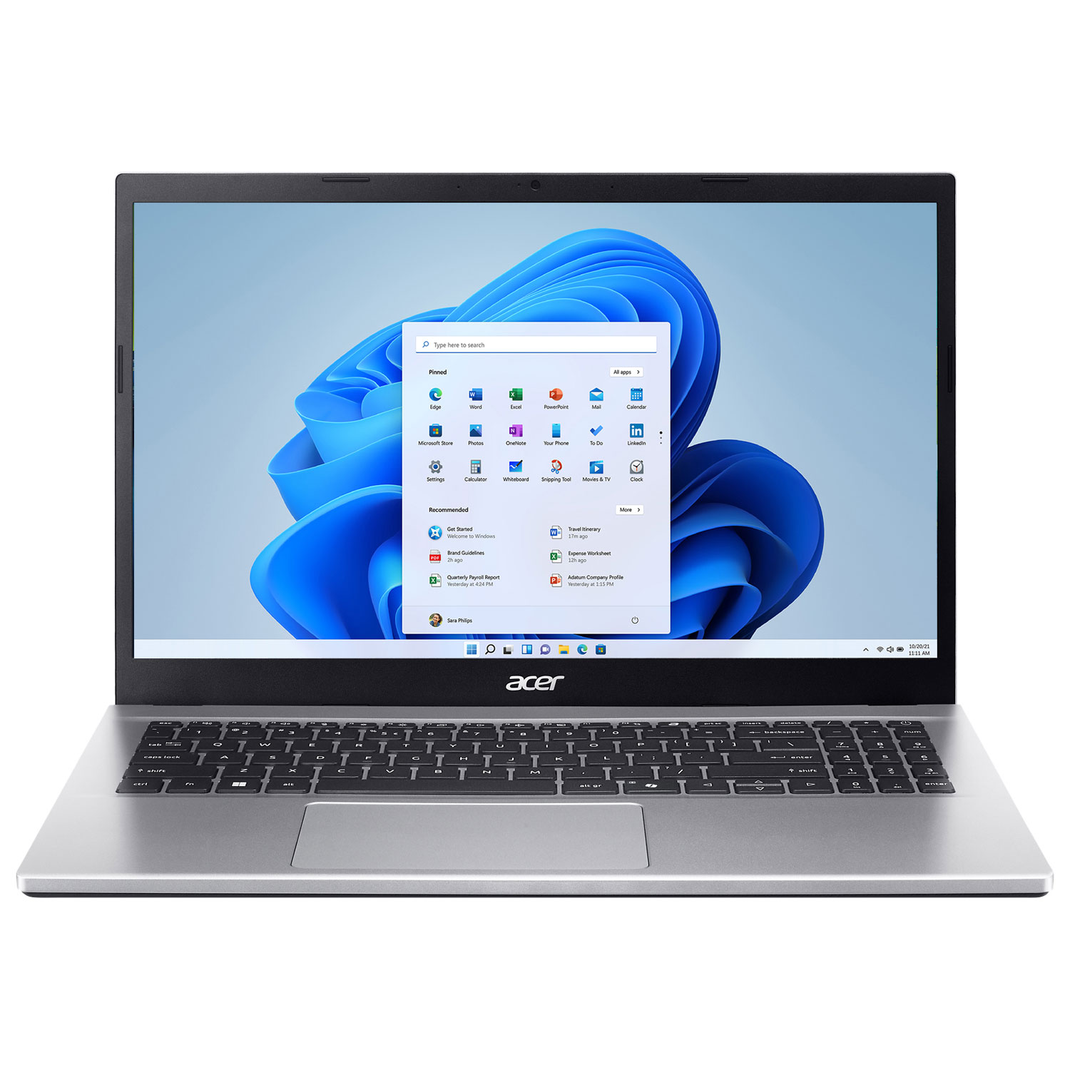 Acer Aspire Go 15.6" Laptop - Silver (AMD R7 7730/16GB RAM/1TB SSD/Windows 11)
