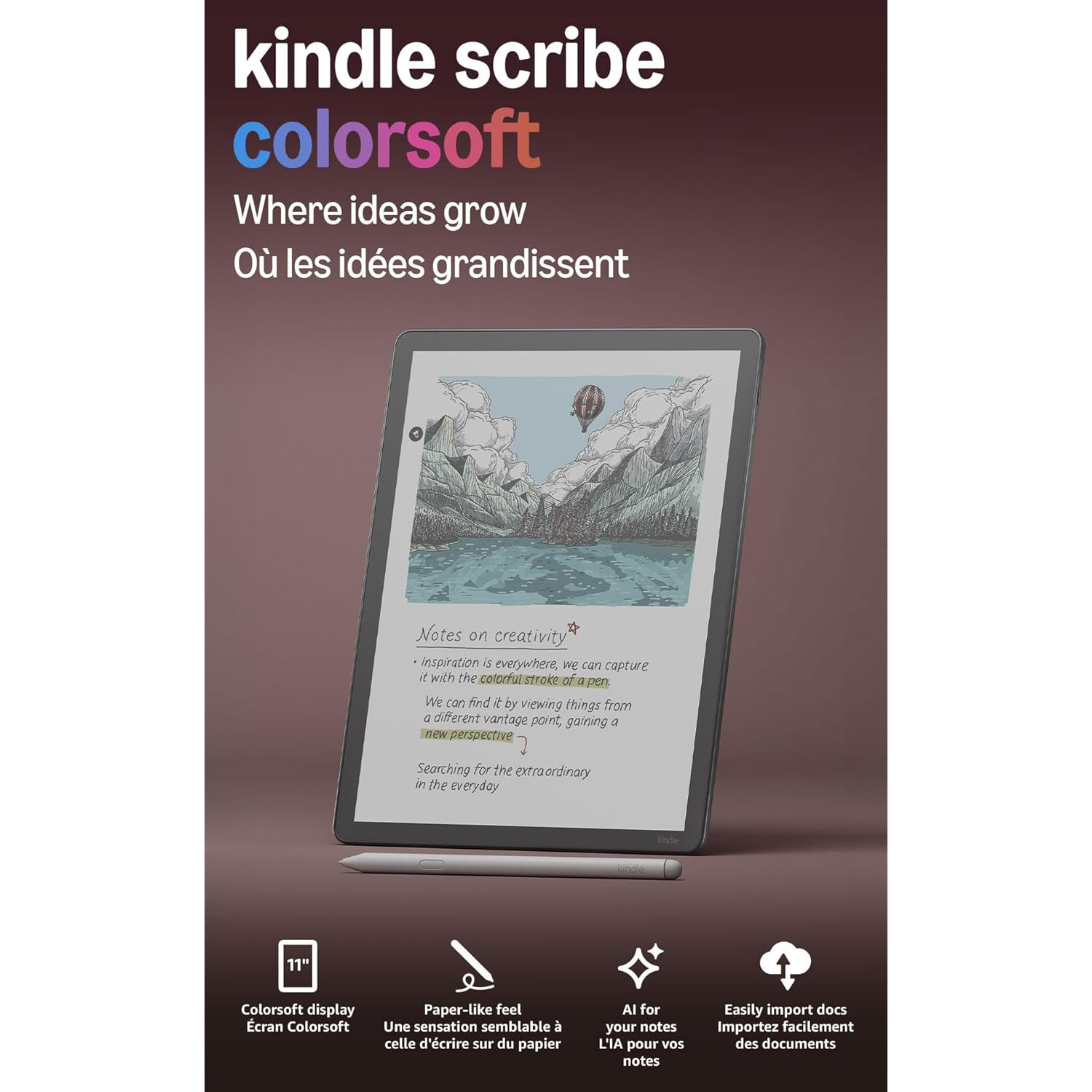 Kindle　Scribe Amazon Kindle Scribe Colorsoft 11