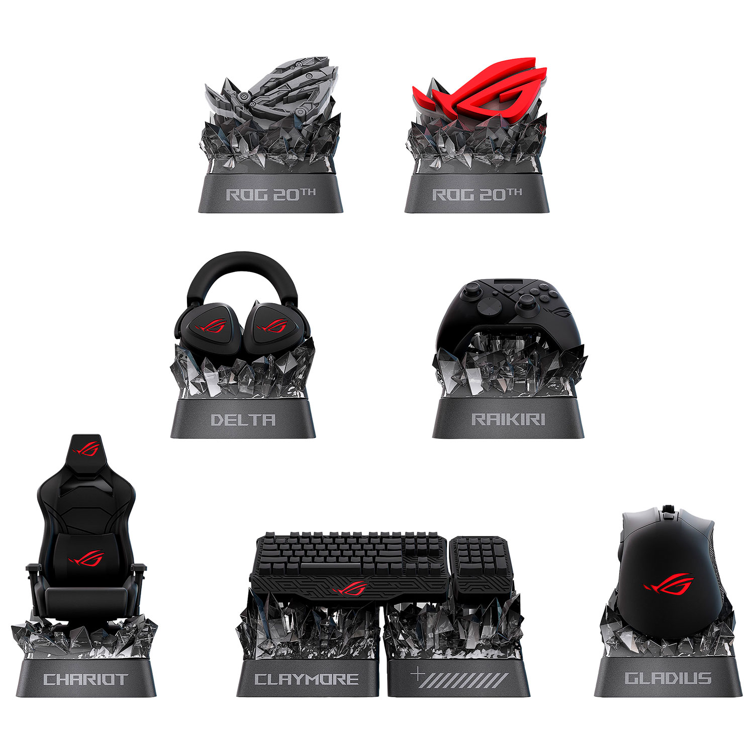ASUS ROG Keycap 20th Anniversary Edition Mystery Box - Assorted 1