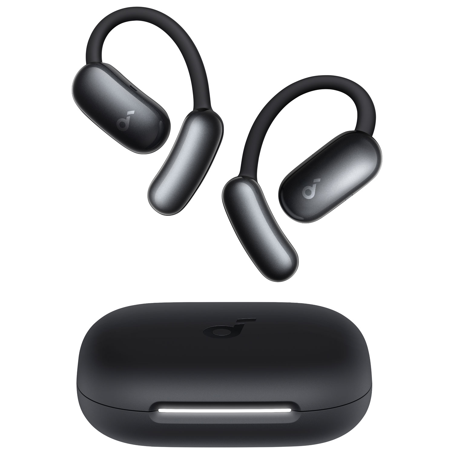 Soundcore by Anker AeroFit 2 Open Ear True Wireless Headphones - Black