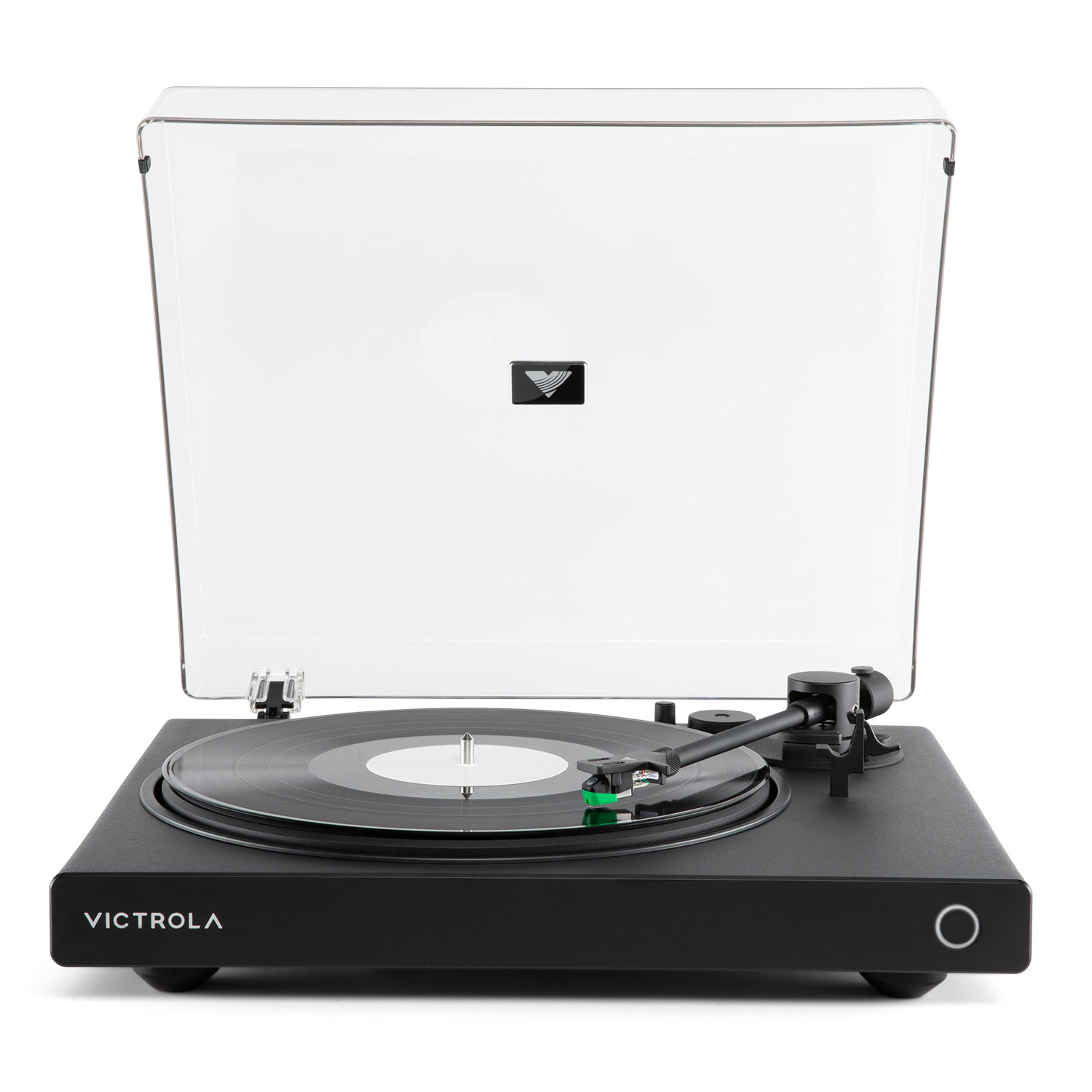 Victrola Wave Belt Drive Bluetooth Turntable with Auracast - Black